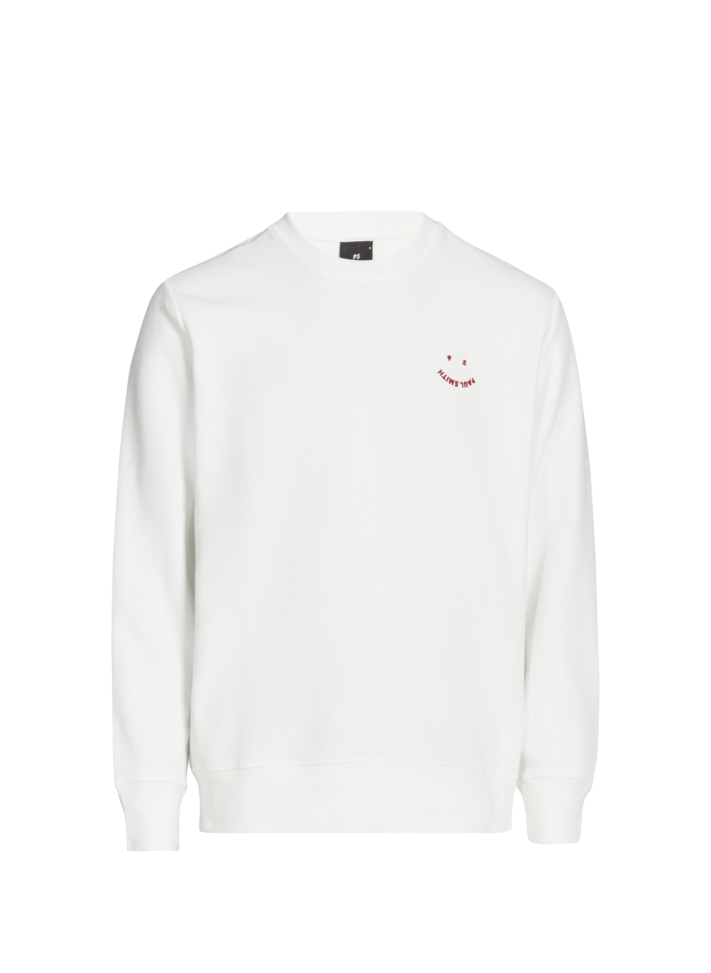 Pull droit en coton mélangé PAUL SMITH Blanc
