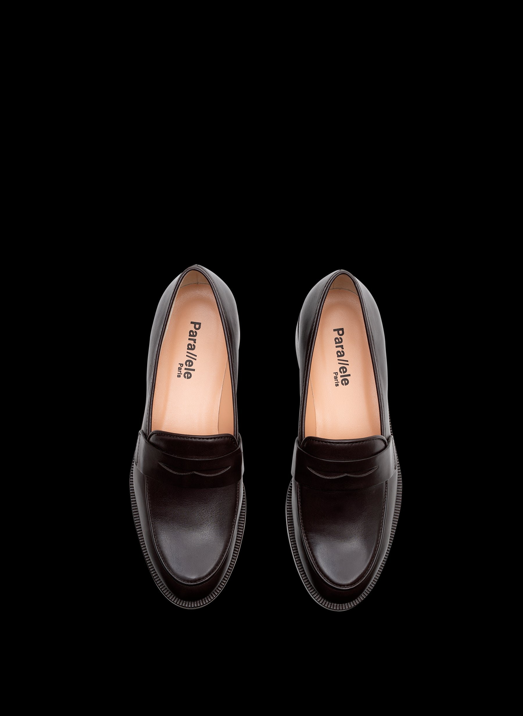 Mocassins baker en PARALLELE Marron