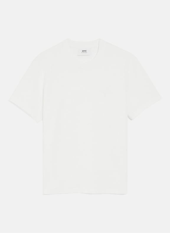 T-shirt ami de coeur unisexe Blanc by AMI PARIS AMI PARIS T-shirt ami de coeur unisexe Blanc