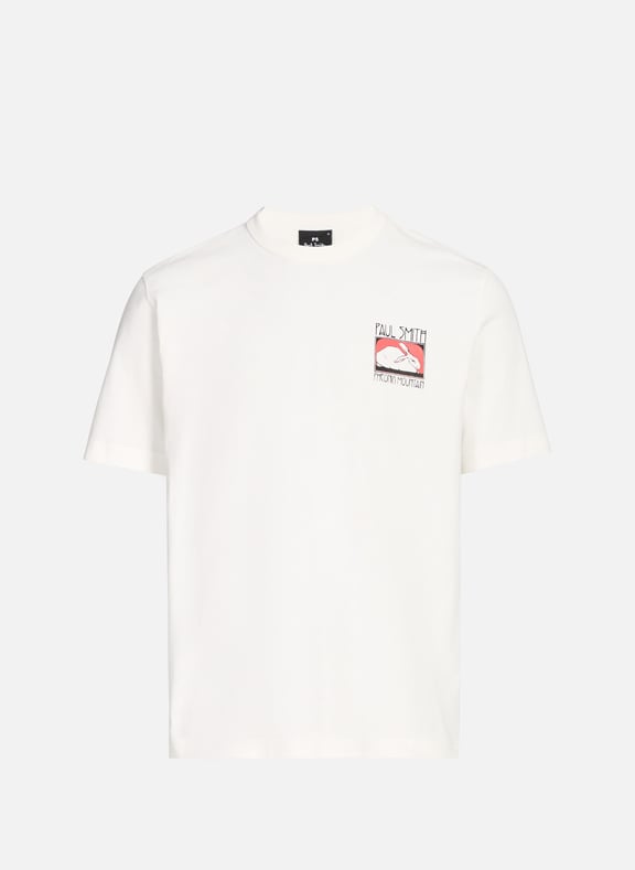 Classic Cotton T-Shirt White by PAUL SMITH PAUL SMITH Classic Cotton T-Shirt White