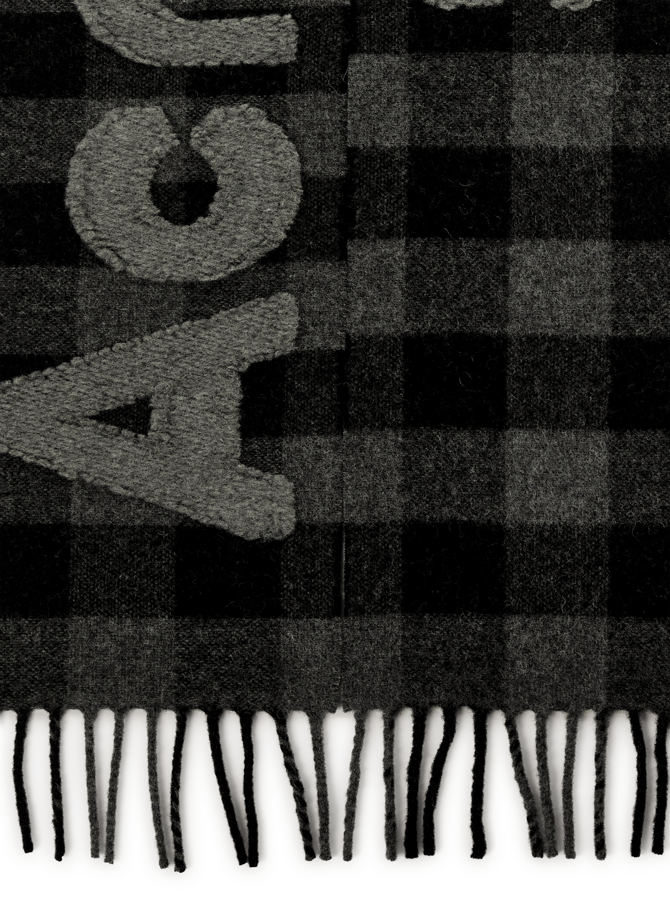 Echarpe en laine ACNE STUDIOS Multicolore