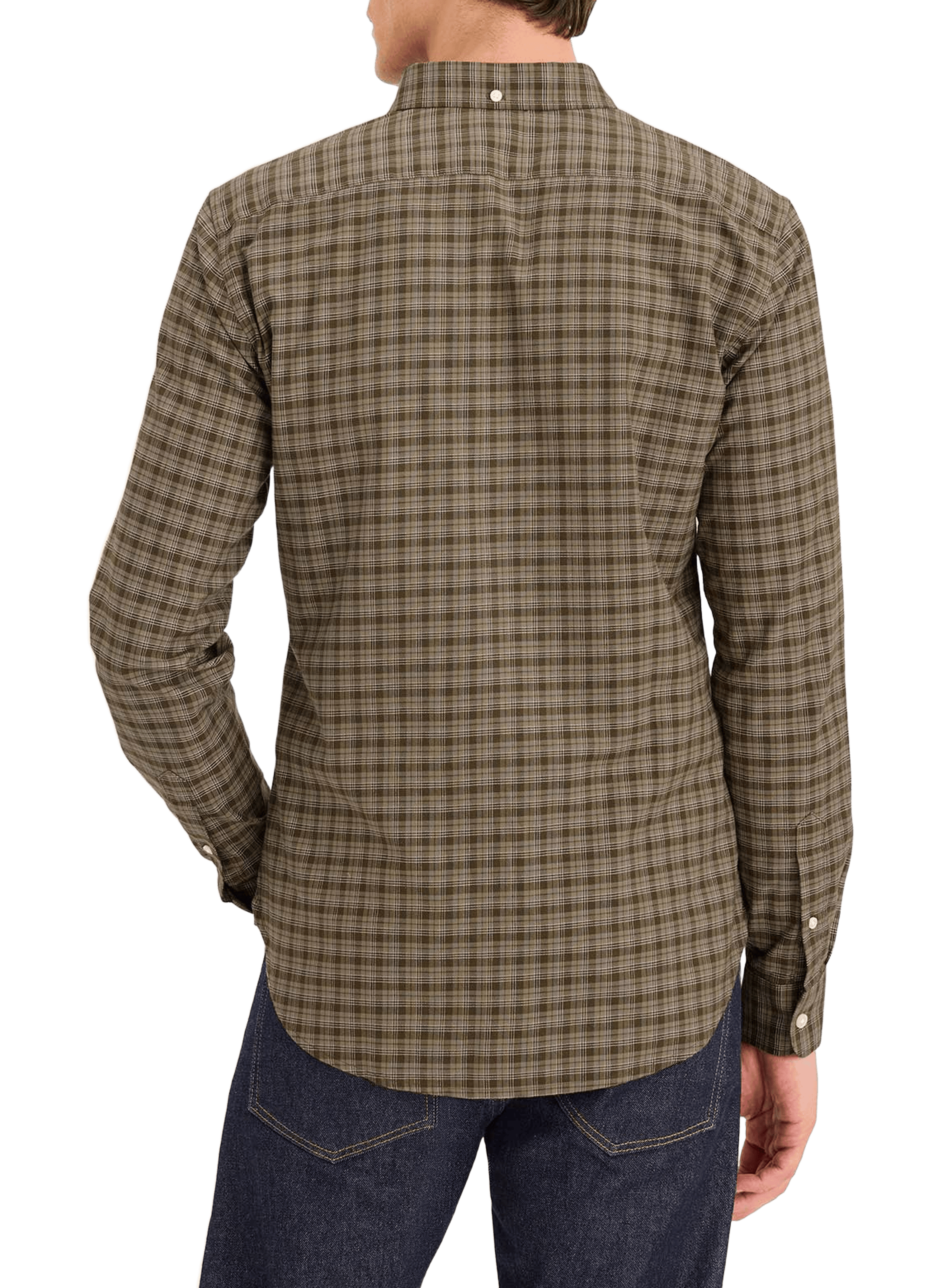 Cotton poplin shirt DOCKERS Khaki