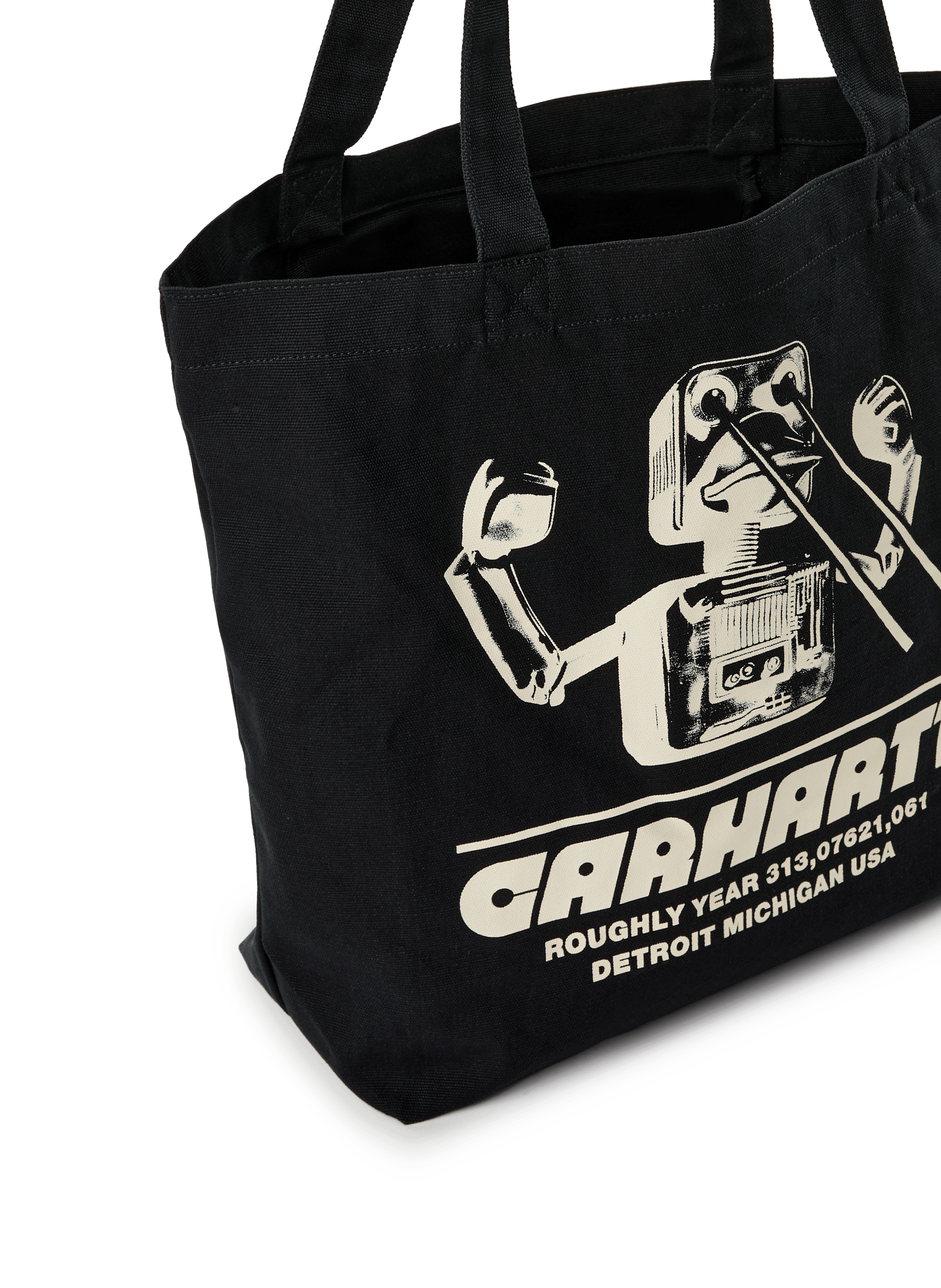 Sac tote bag en coton  CARHARTT WIP Noir