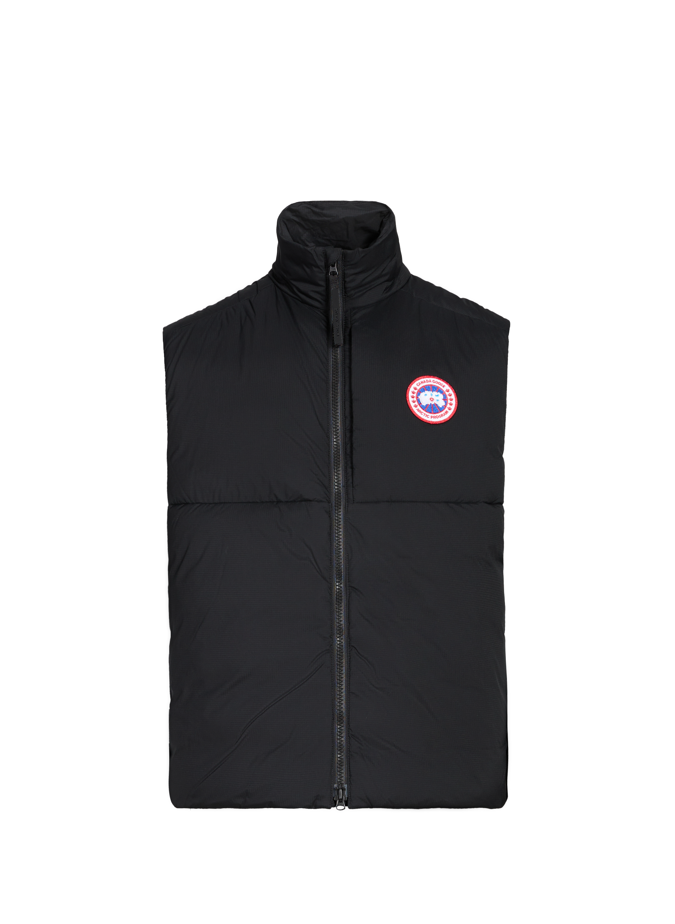 CANADA GOOSE Sleeveless high neck vest Grey