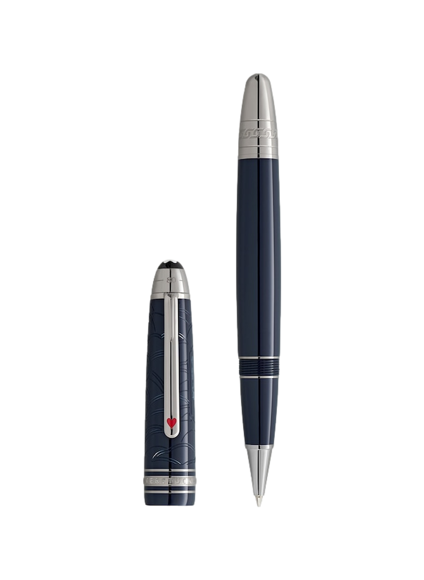 Luxurious resin ballpoint pen MONTBLANC Blue