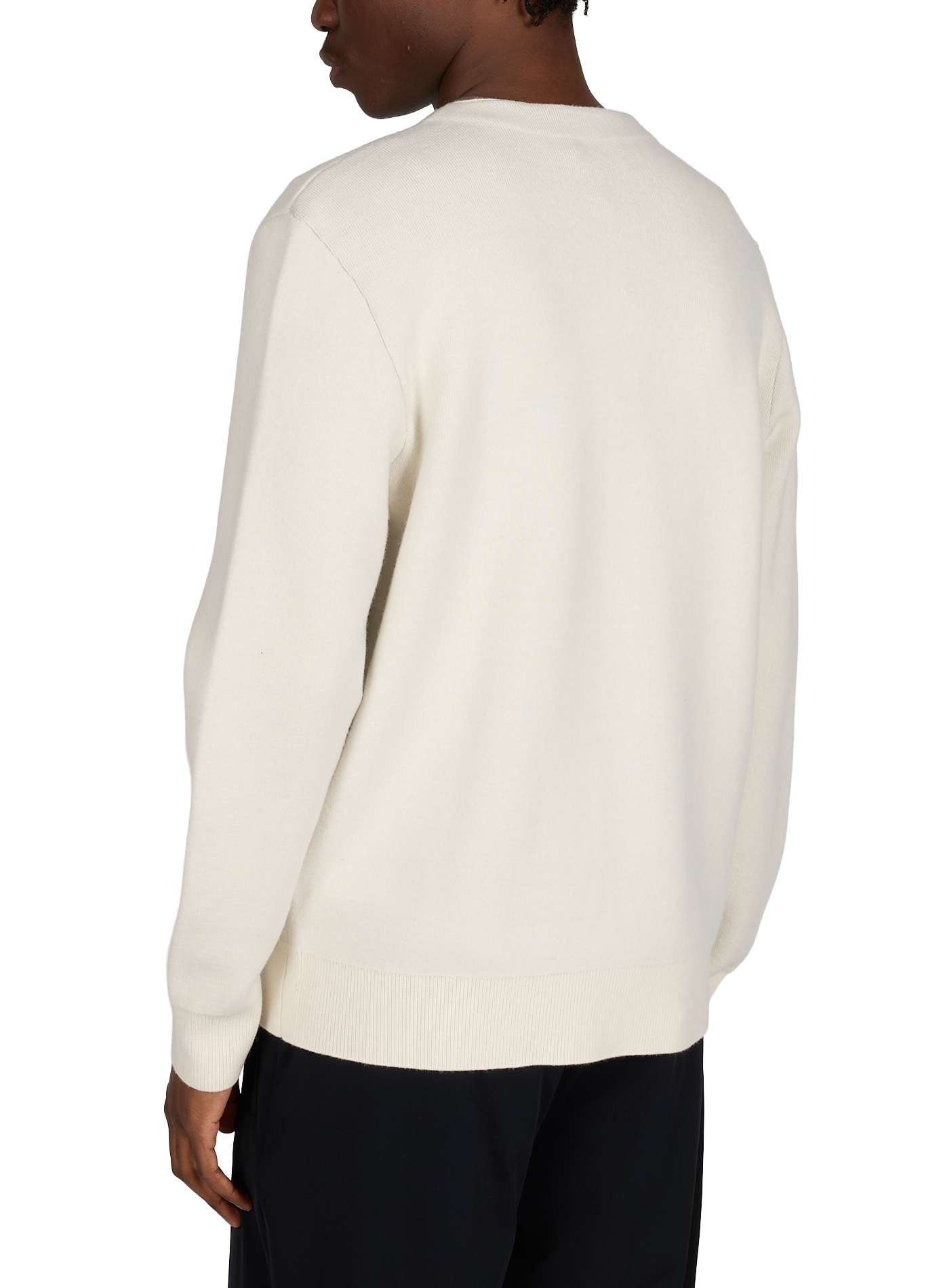 Wool cardigan EMPORIO ARMANI White