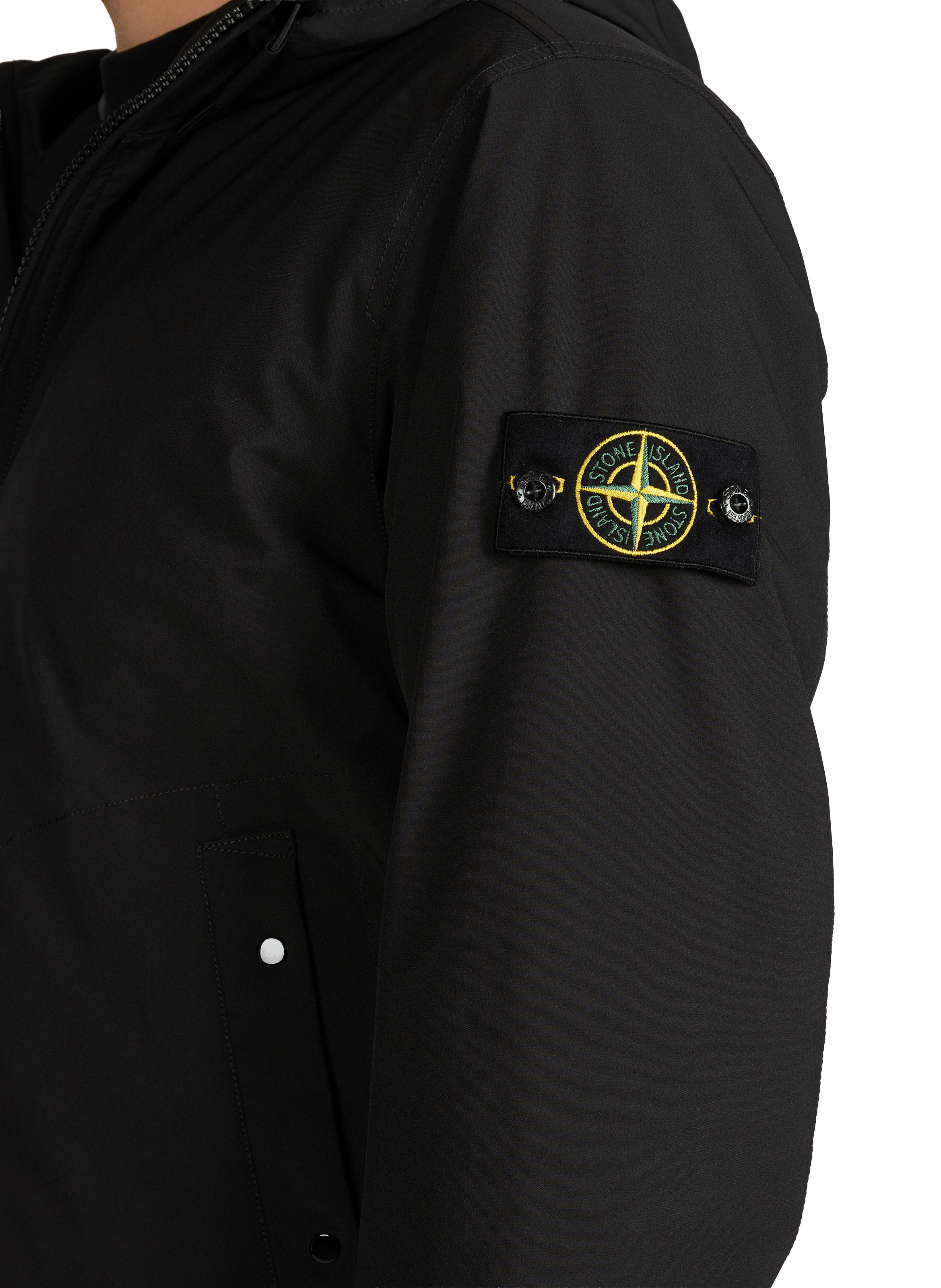 Blouson Soft Shell-R STONE ISLAND Noir