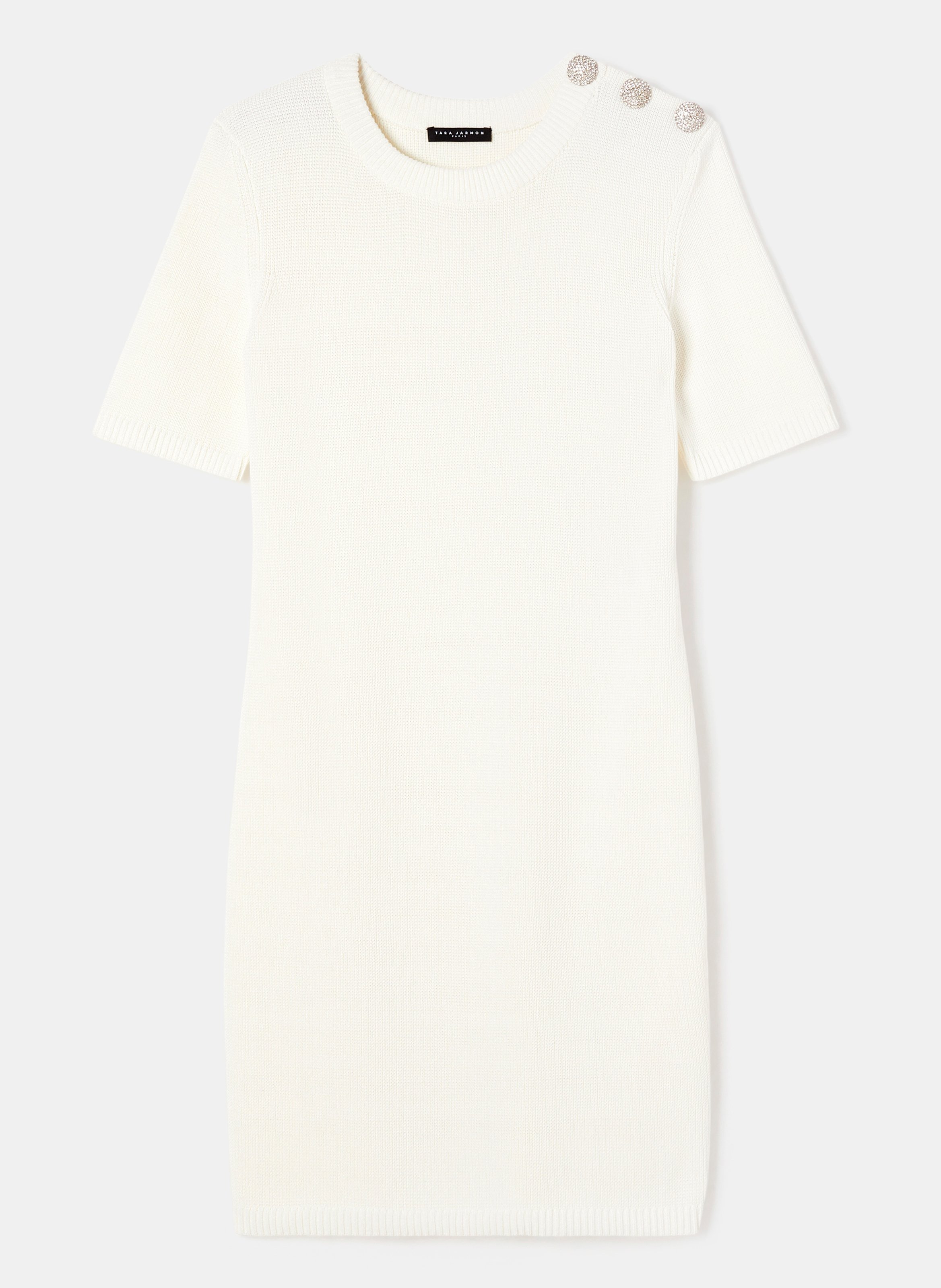 Robe rayonnante TARA JARMON Blanc