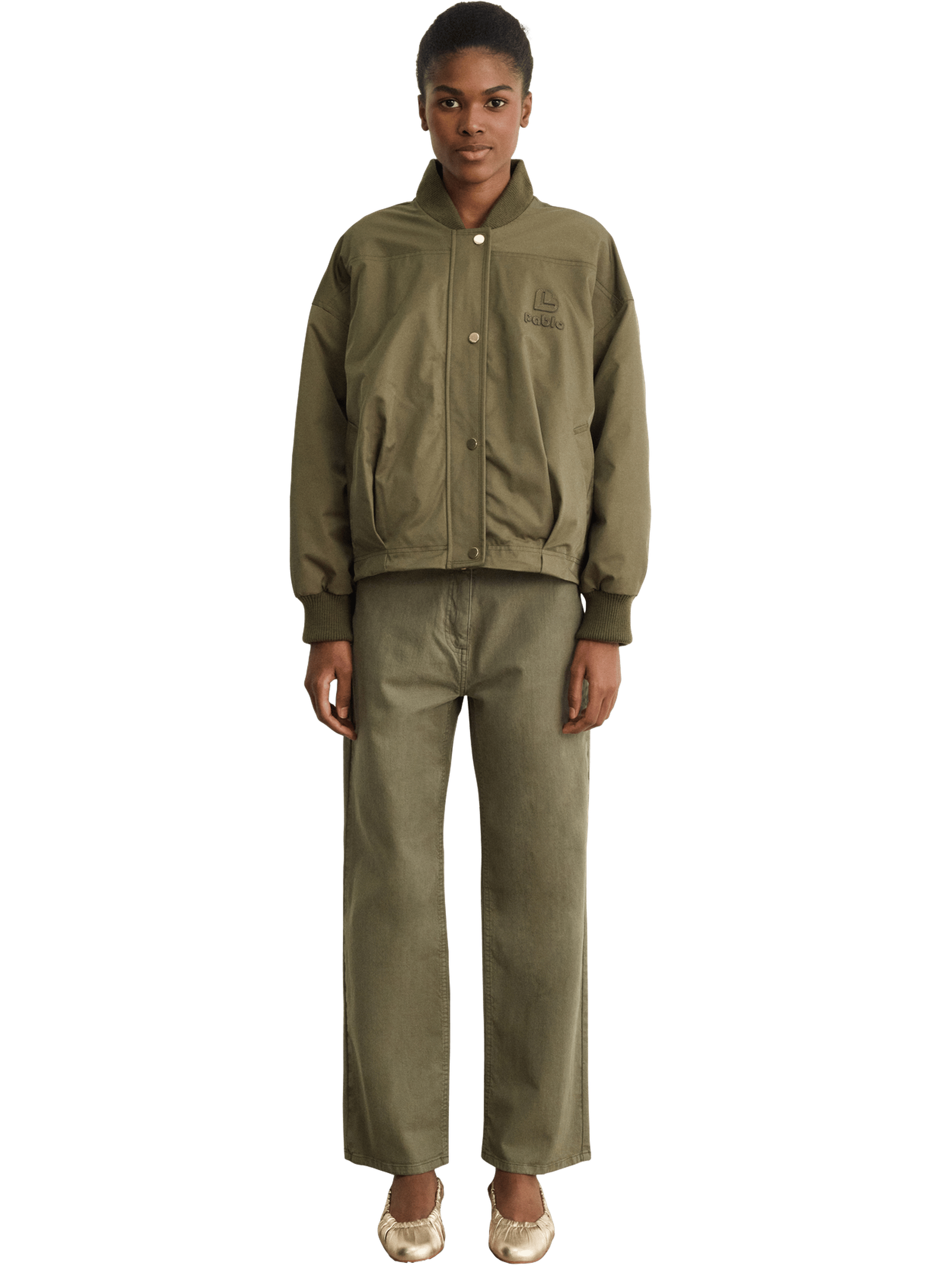 Blouson bomber - delphine PABLO Vert