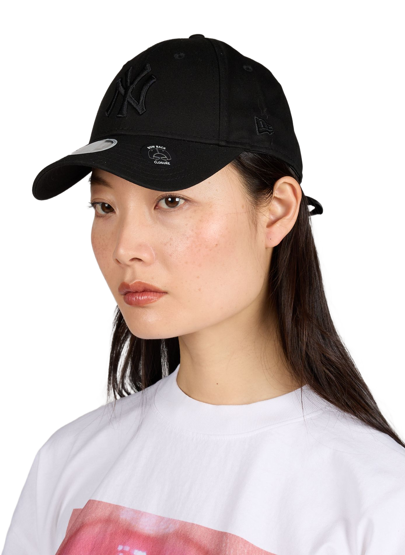 Tie-up cotton cap NEW ERA Black