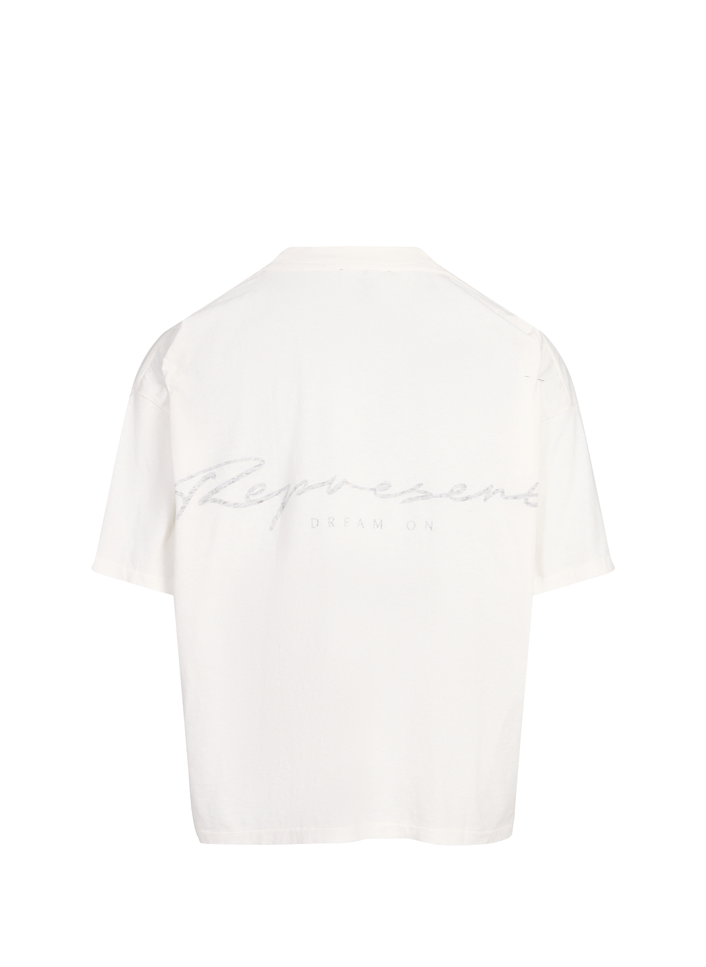 Printed cotton blend T-Shirt REPRESENT White