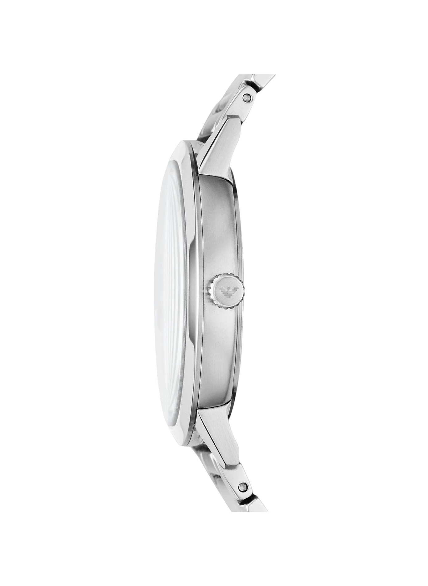 Montre quartz en acier inoxydable ARMANI MONTRES Noir