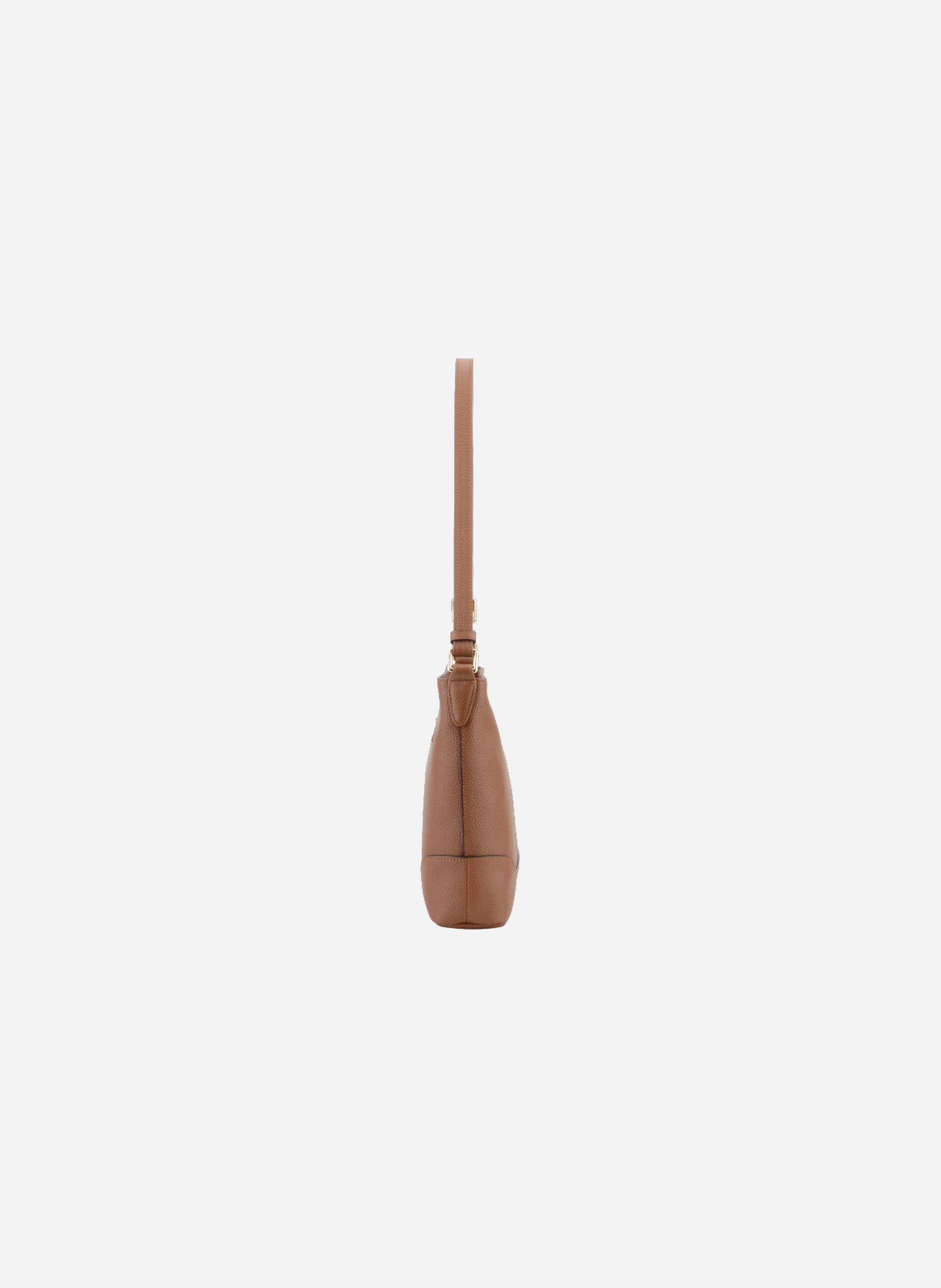 110 magnet | sac porté croisé en cuir de veau grainé POURCHET Doré