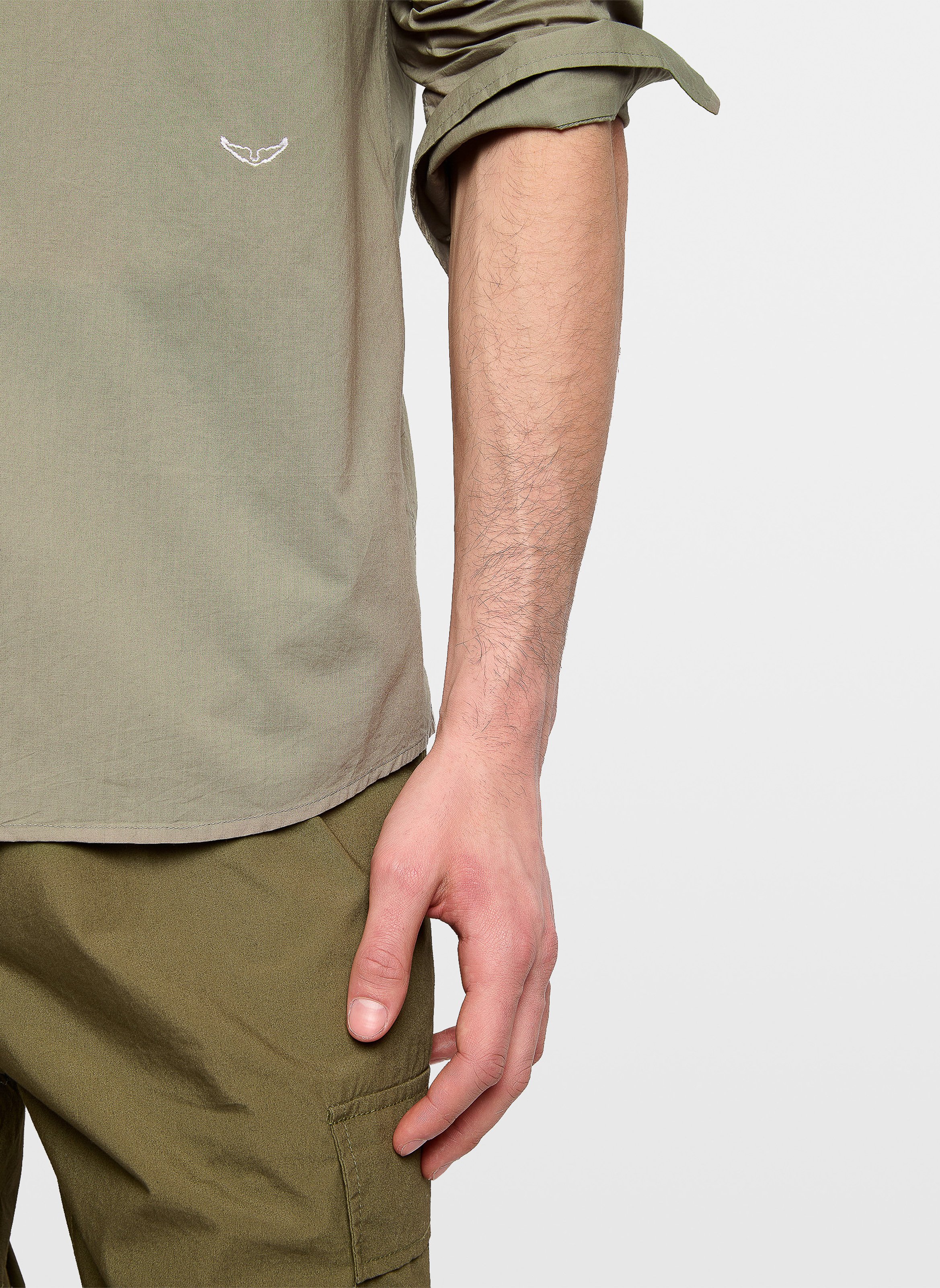 Chemise en coton bio sid ZADIG&VOLTAIRE Groen