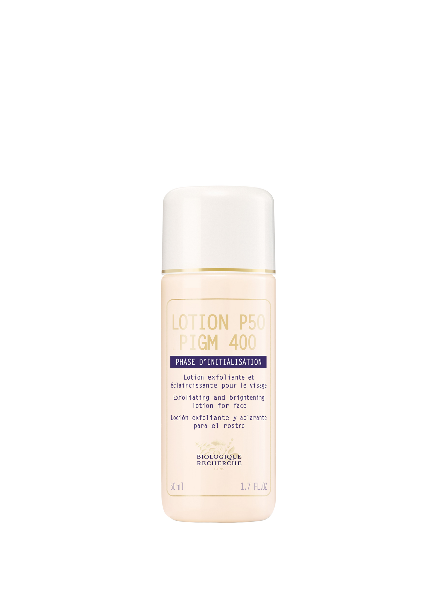 Loción P50 PIGM 400 BIOLOGIQUE RECHERCHE No color