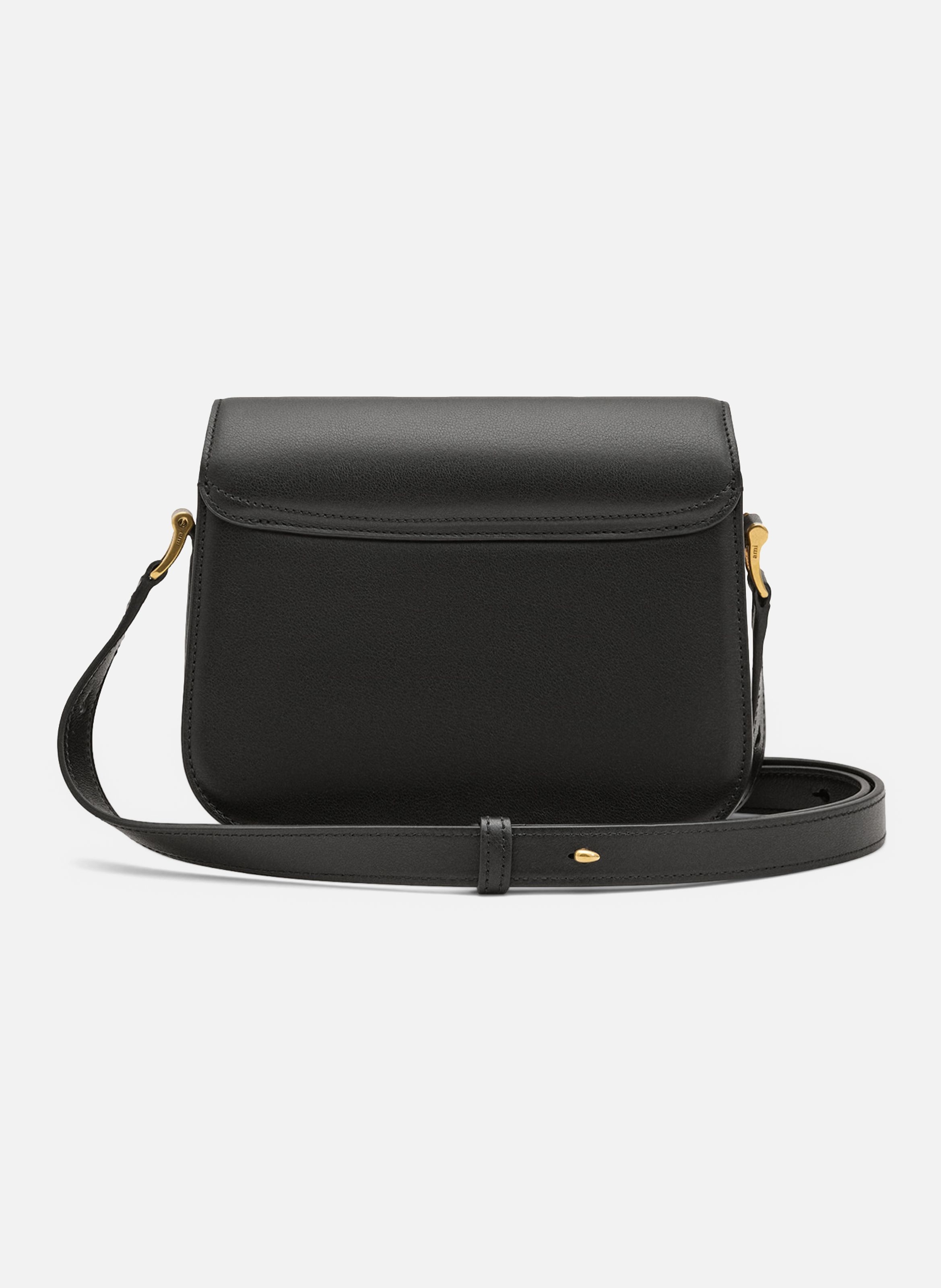 Sac paris paris unisexe en cuir de vachette AMI PARIS Noir