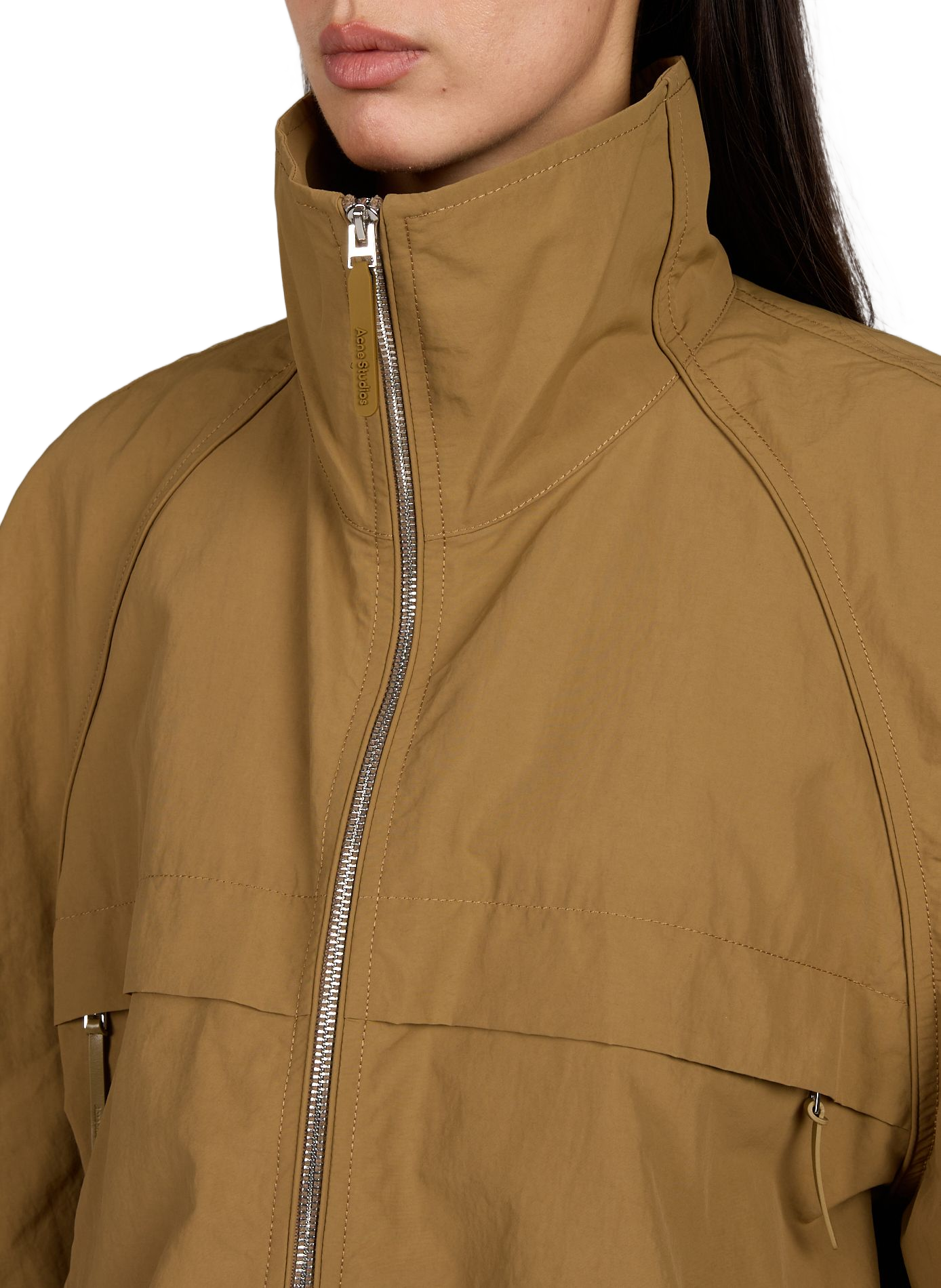 Chaqueta holgada con cuello alto ACNE STUDIOS Azul