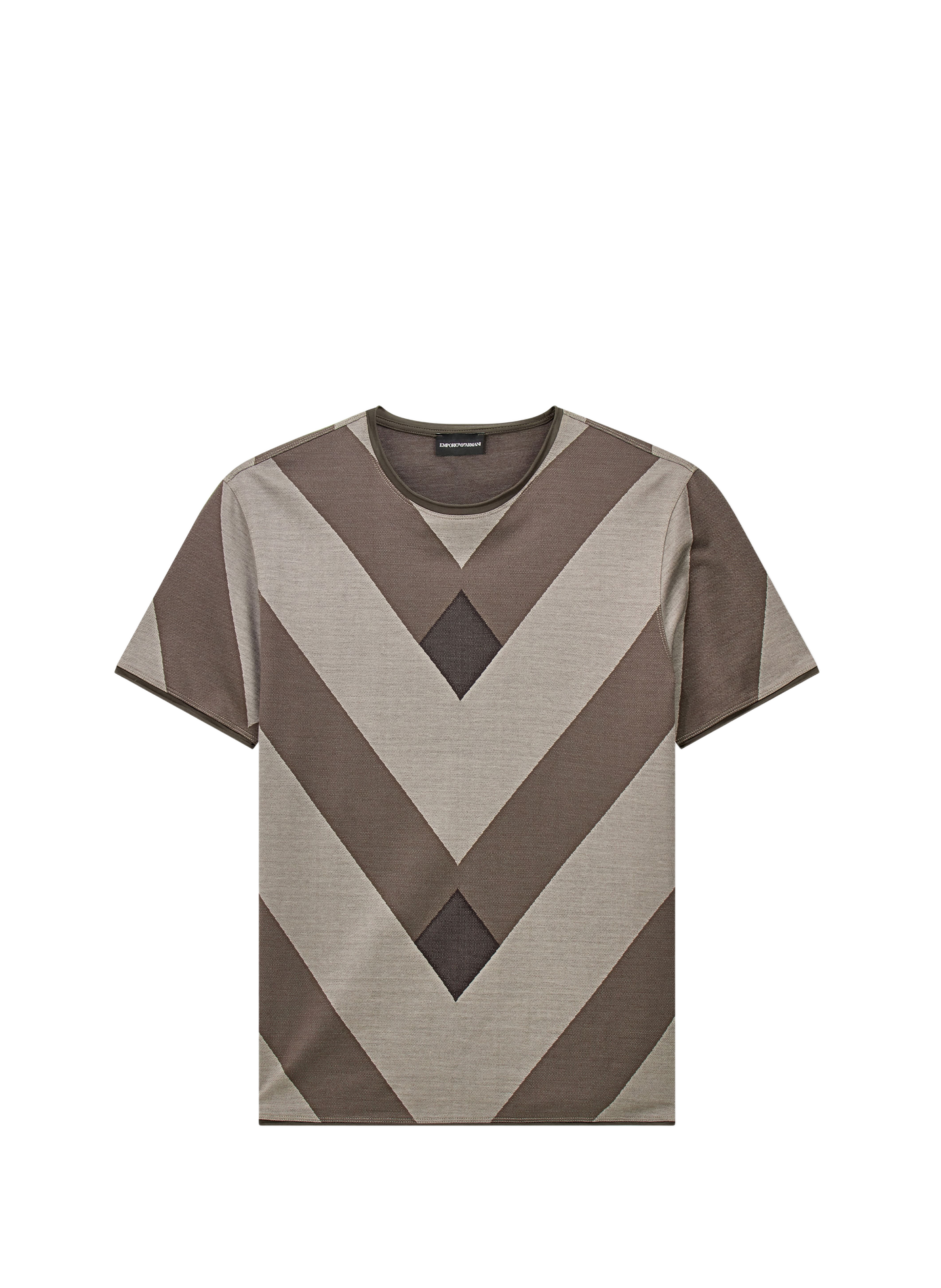 T-shirt graphique à col rond EMPORIO ARMANI Multicolore