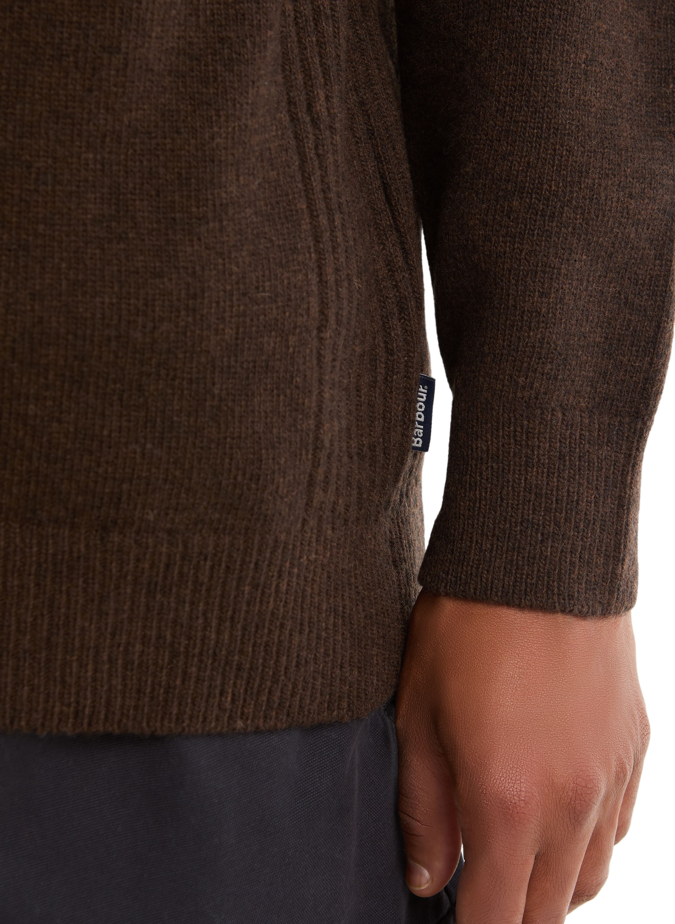 Holden wool jumper BARBOUR Brown