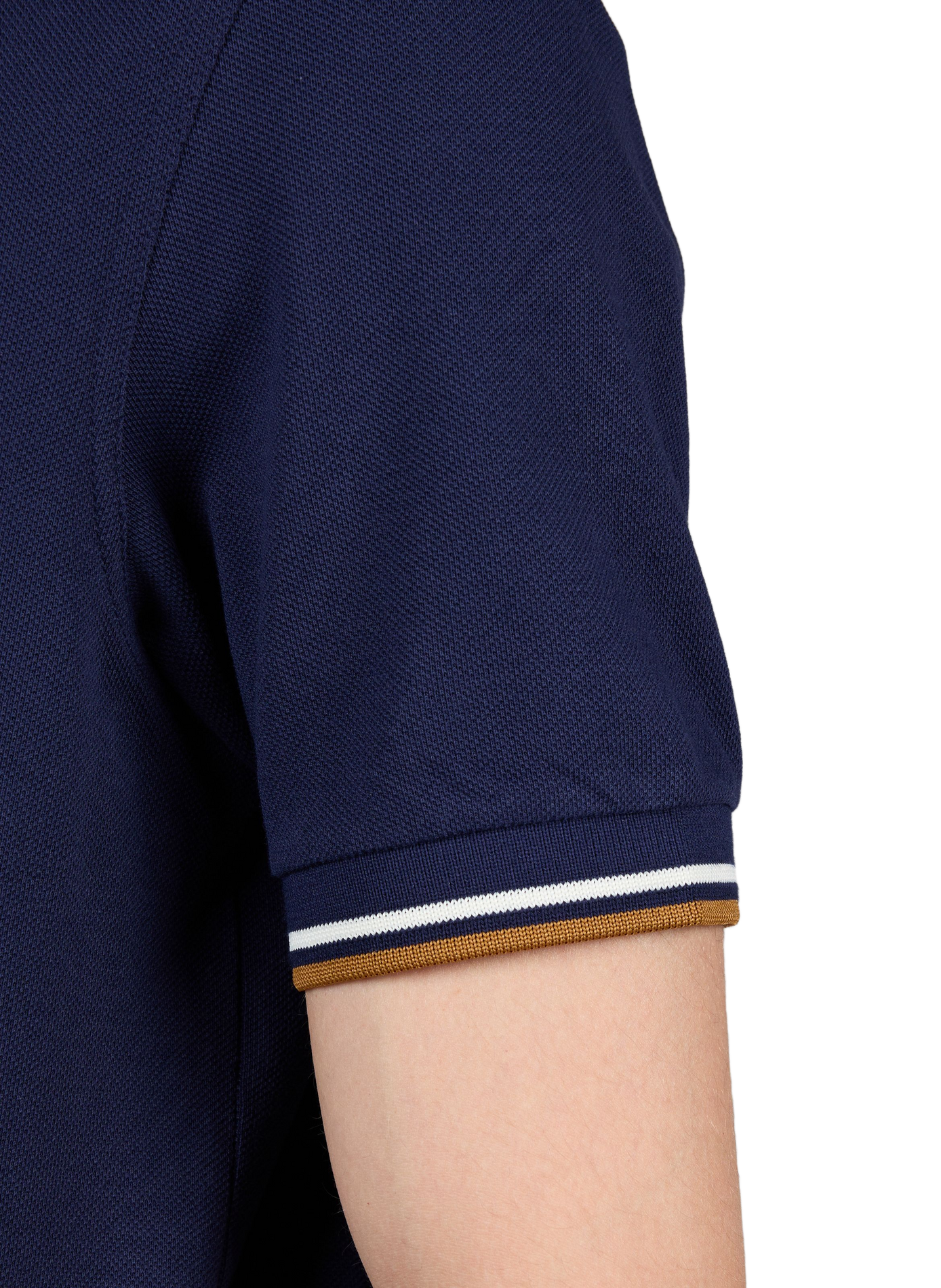 Cotton pique polo shirt FRED PERRY Blue
