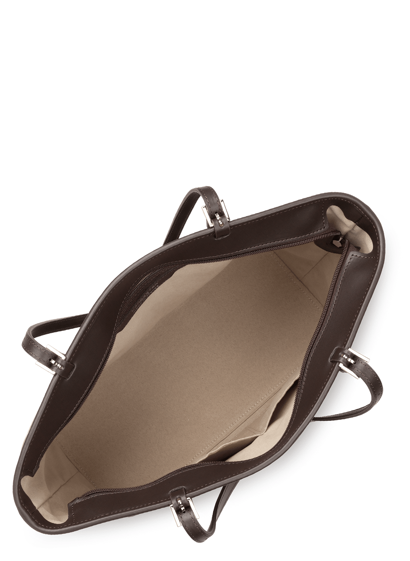 Grand sac cabas épaule - smooth | Marron LANCASTER Femme