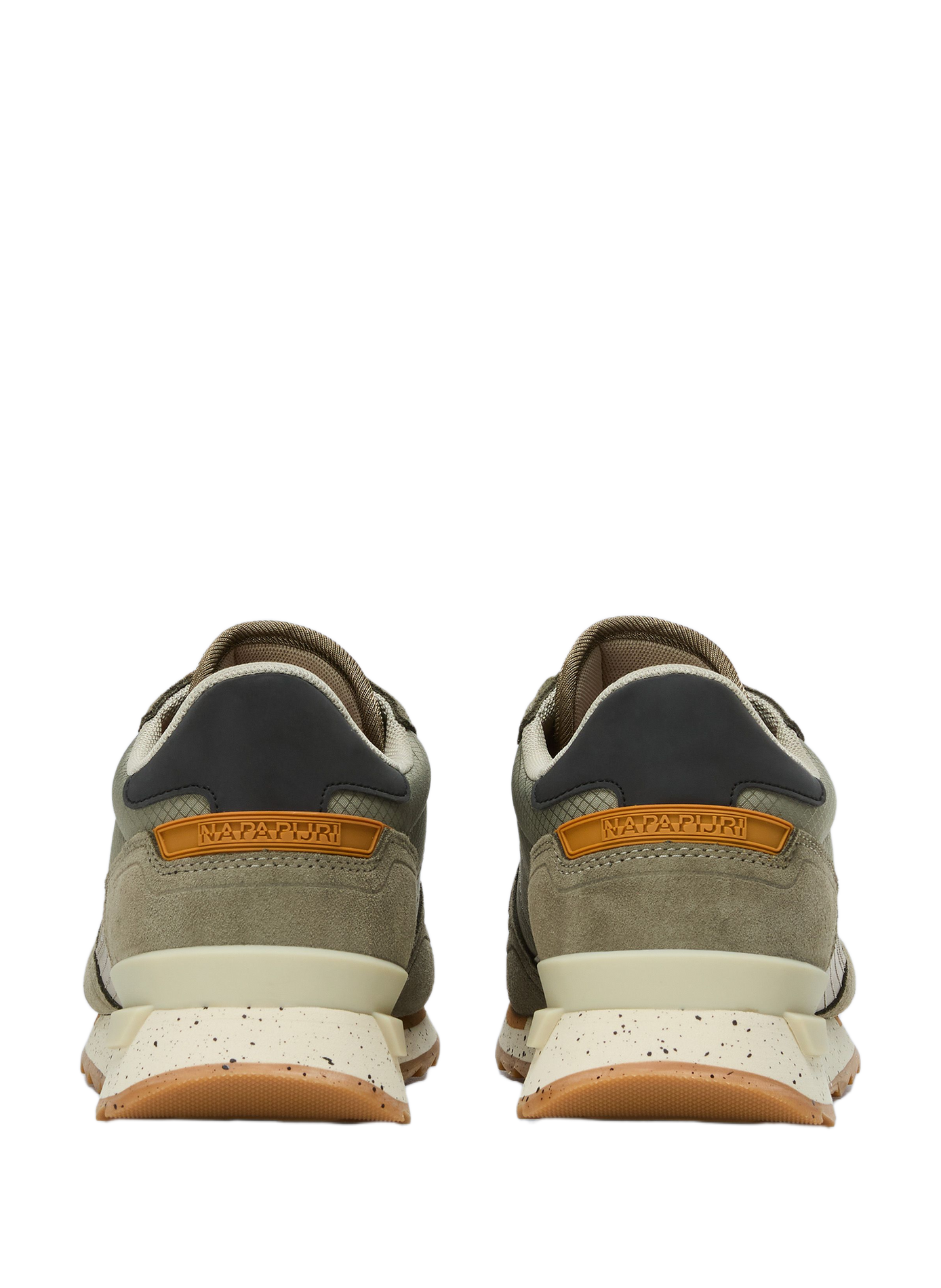 Plain lace-up trainers NAPAPIJRI Green