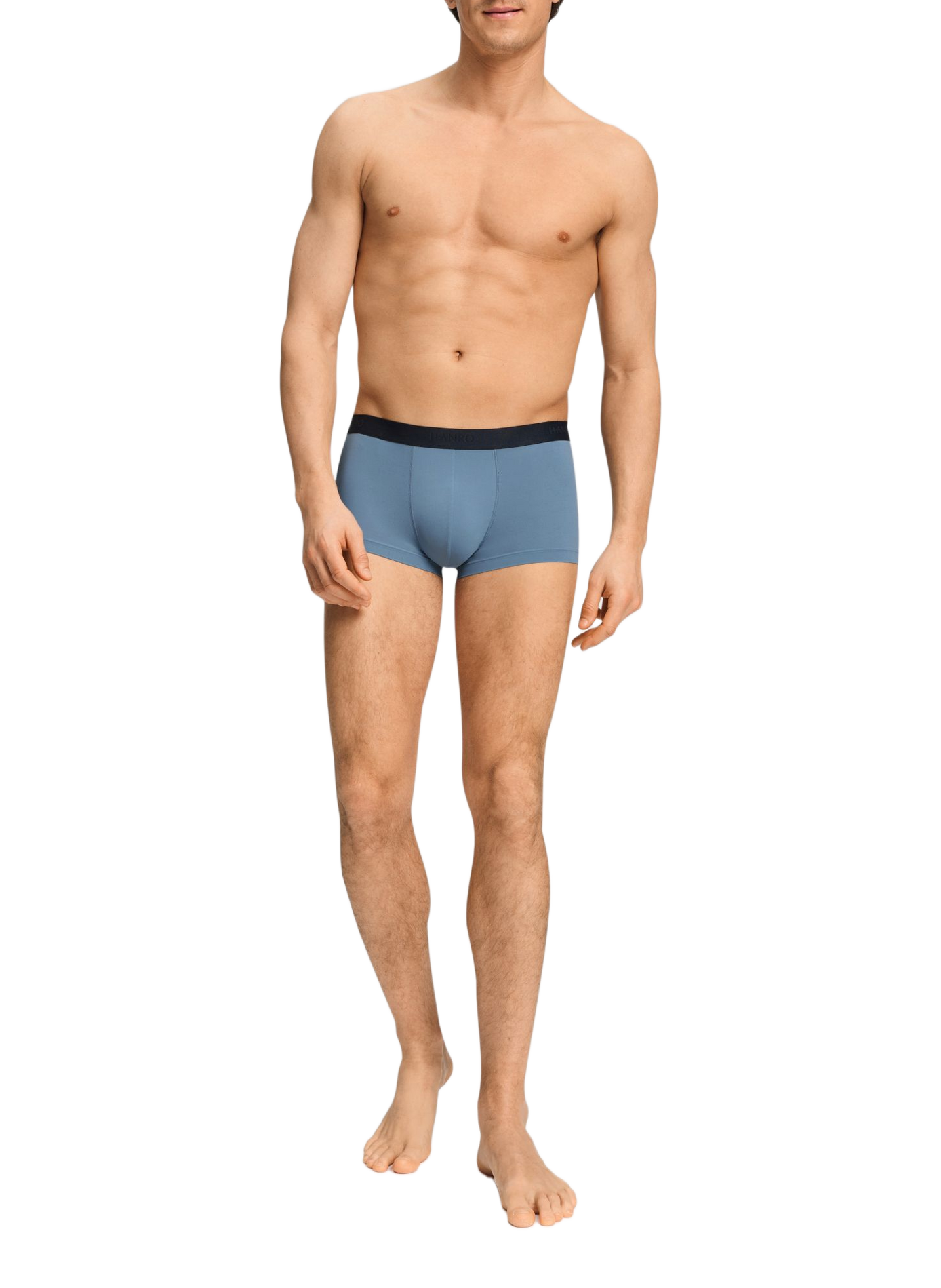 Unikleurige boxershort | Blauw HANRO Heren