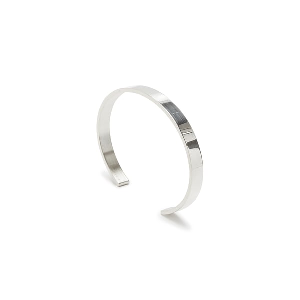 Bracelet ruban 21g en argent