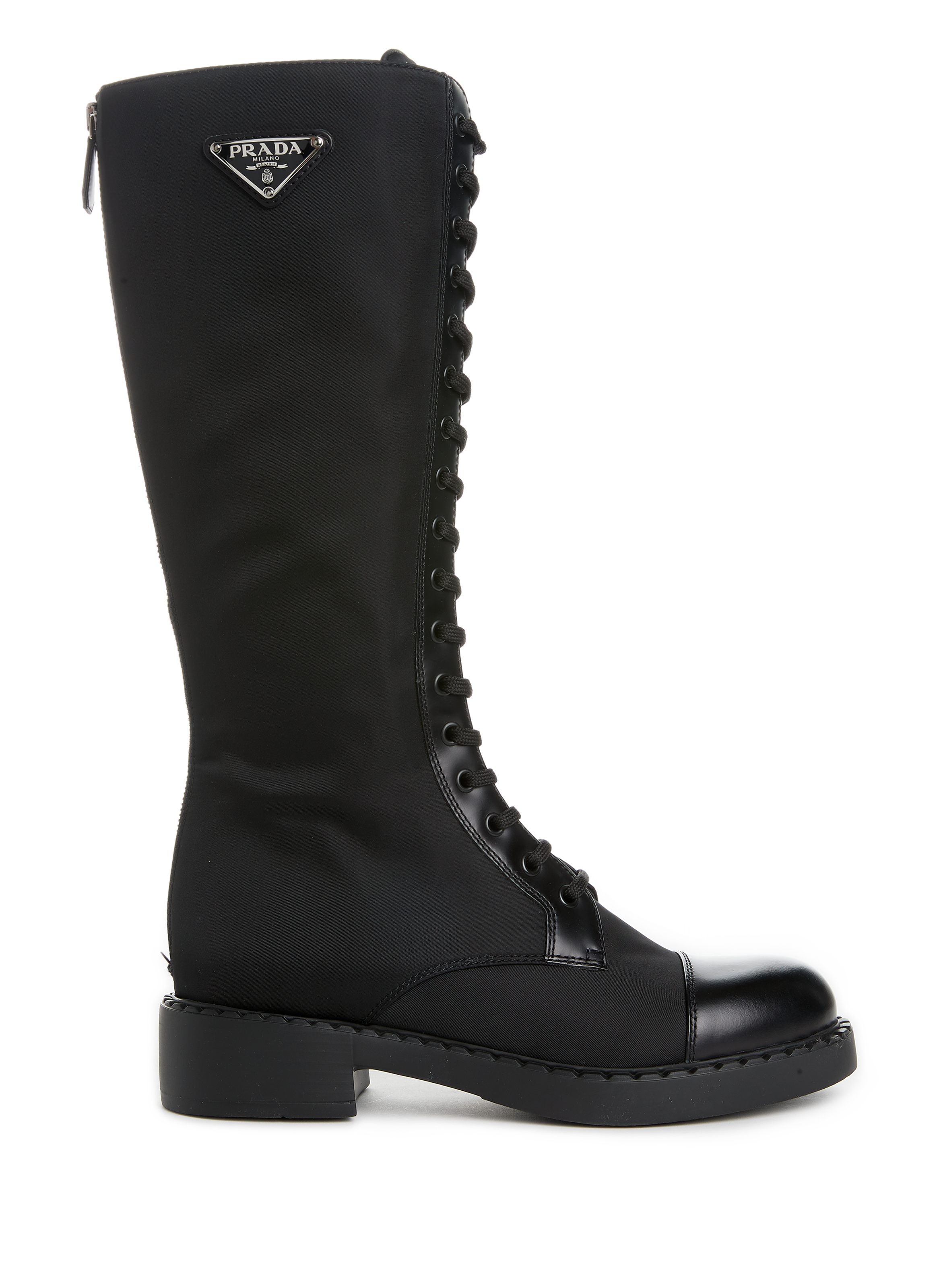 Re-Nylon boots PRADA Black