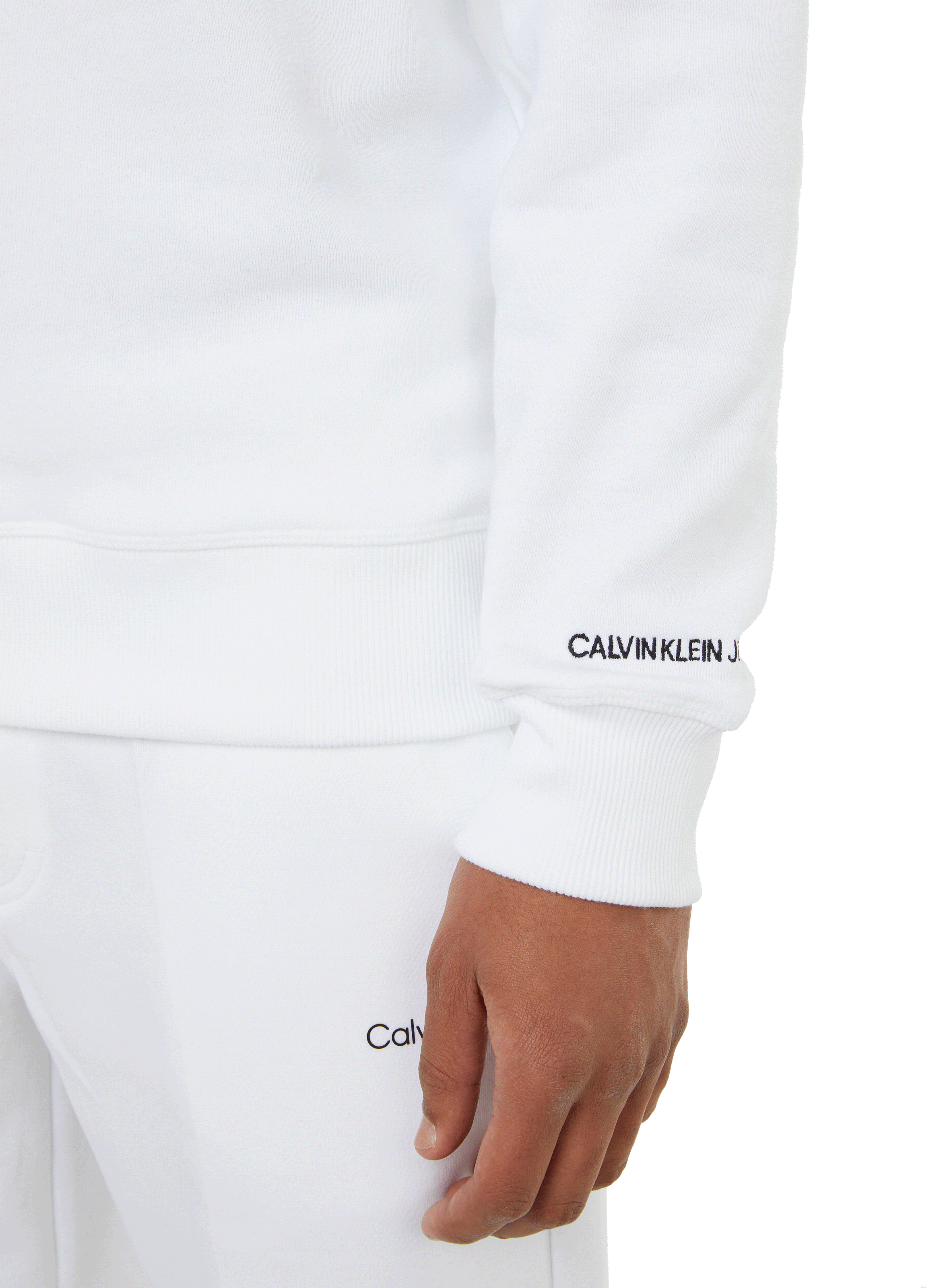 Cotton sweatshirt CALVIN KLEIN White