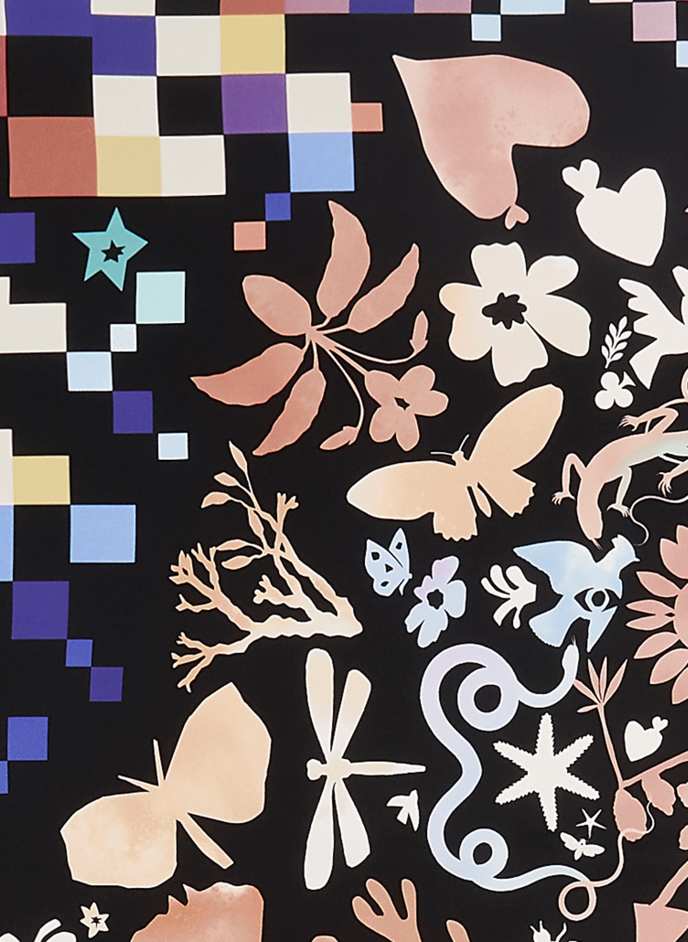 Carré de soie Rêve de papier