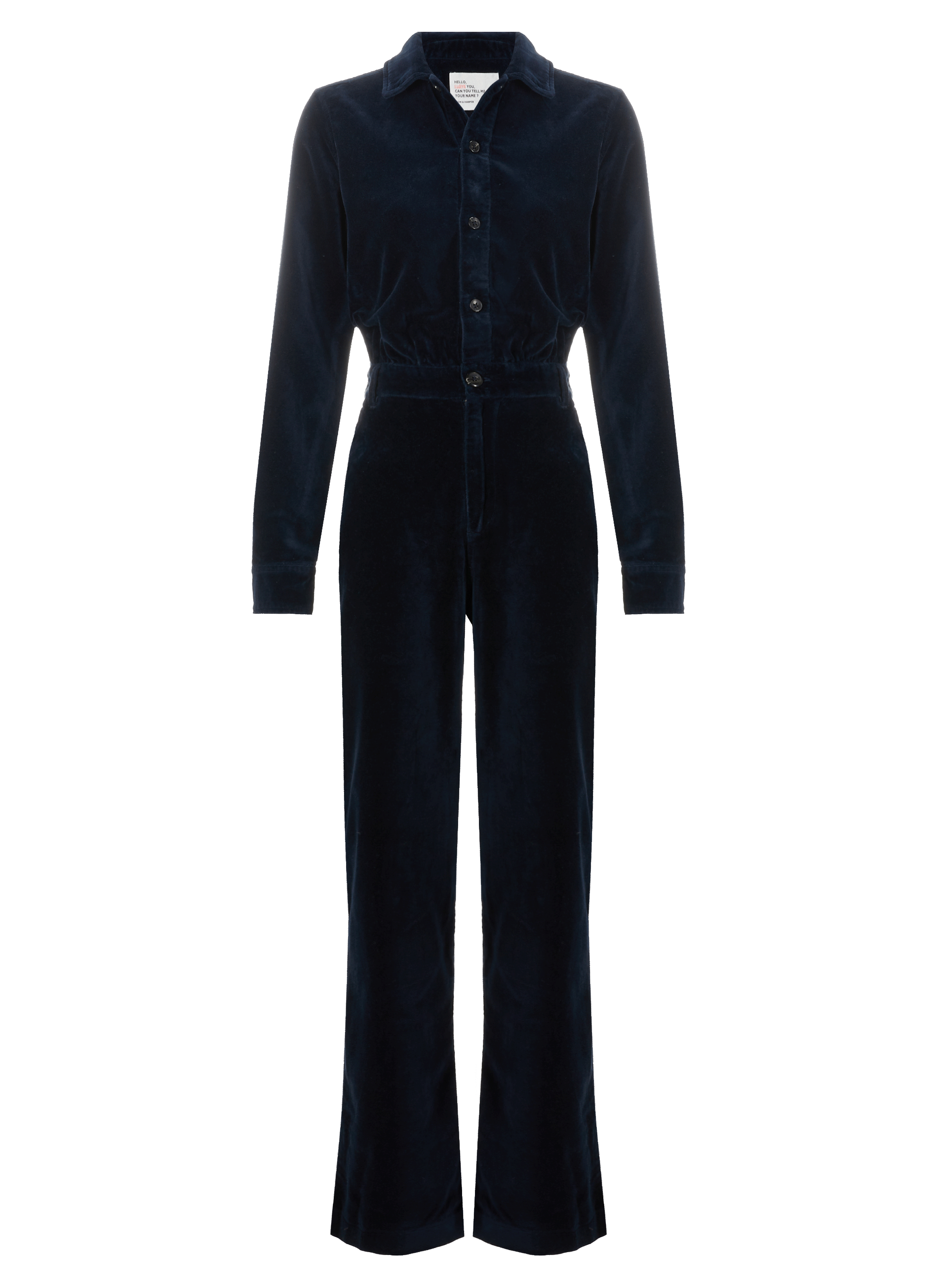 Combinaison effet velours