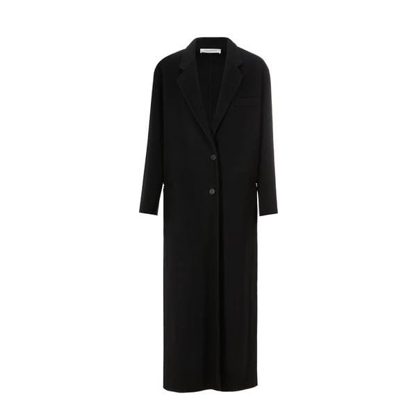 Manteau long en laine