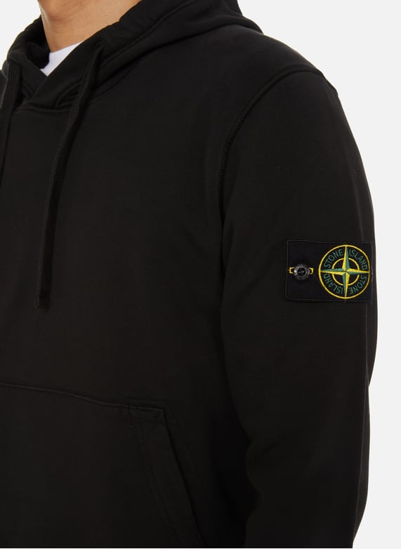 Hoodie En Coton Stone Island Homme Printemps