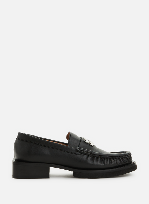 GANNI Butterfly loafers Black