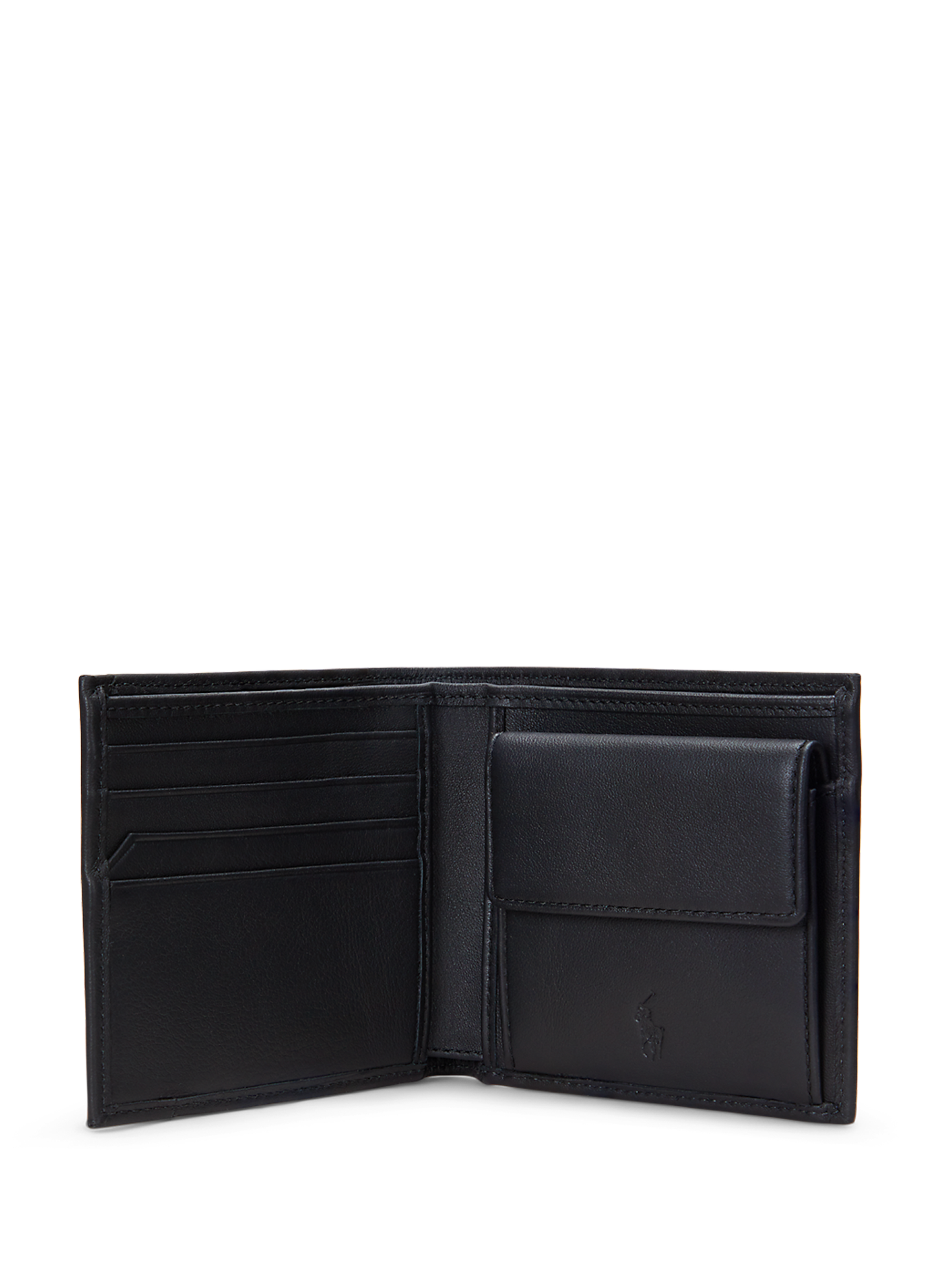 Porte -monnaie en cuir  POLO RALPH LAUREN Noir