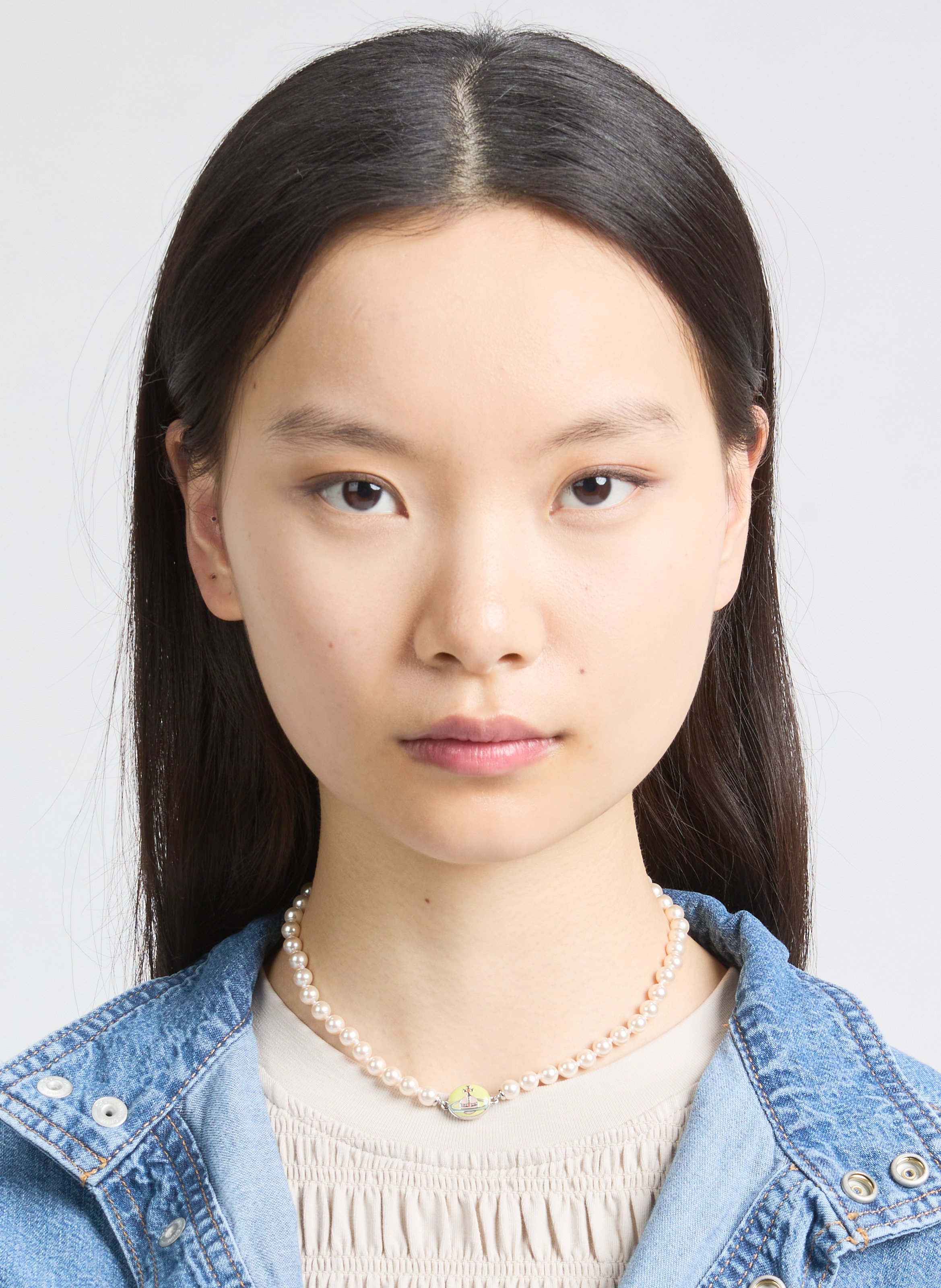 Collier ras du cou à perles VIVIENNE WESTWOOD Multicolore