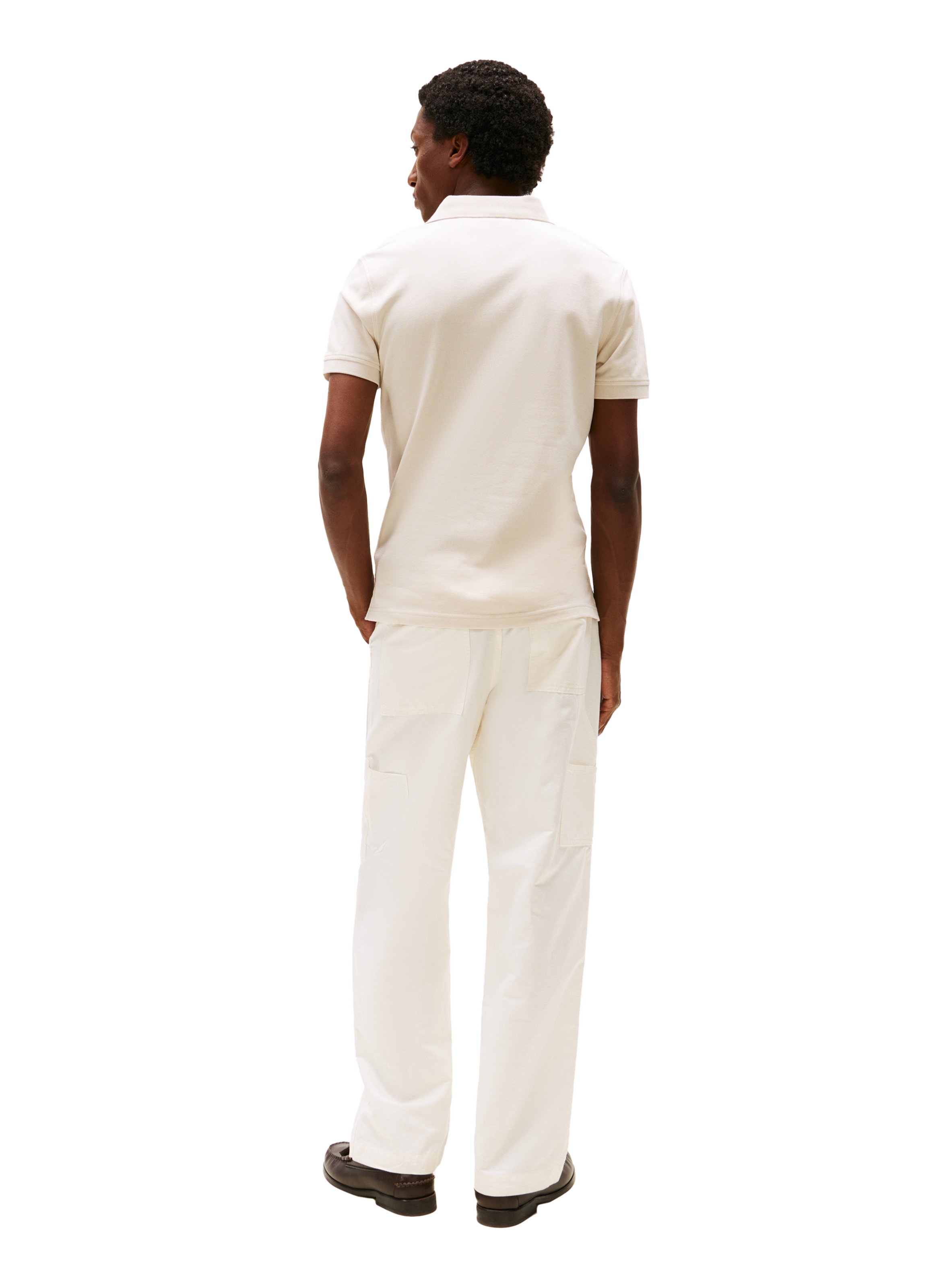 Iconic 1985 cotton piqué polo shirt TOMMY HILFIGER Beige