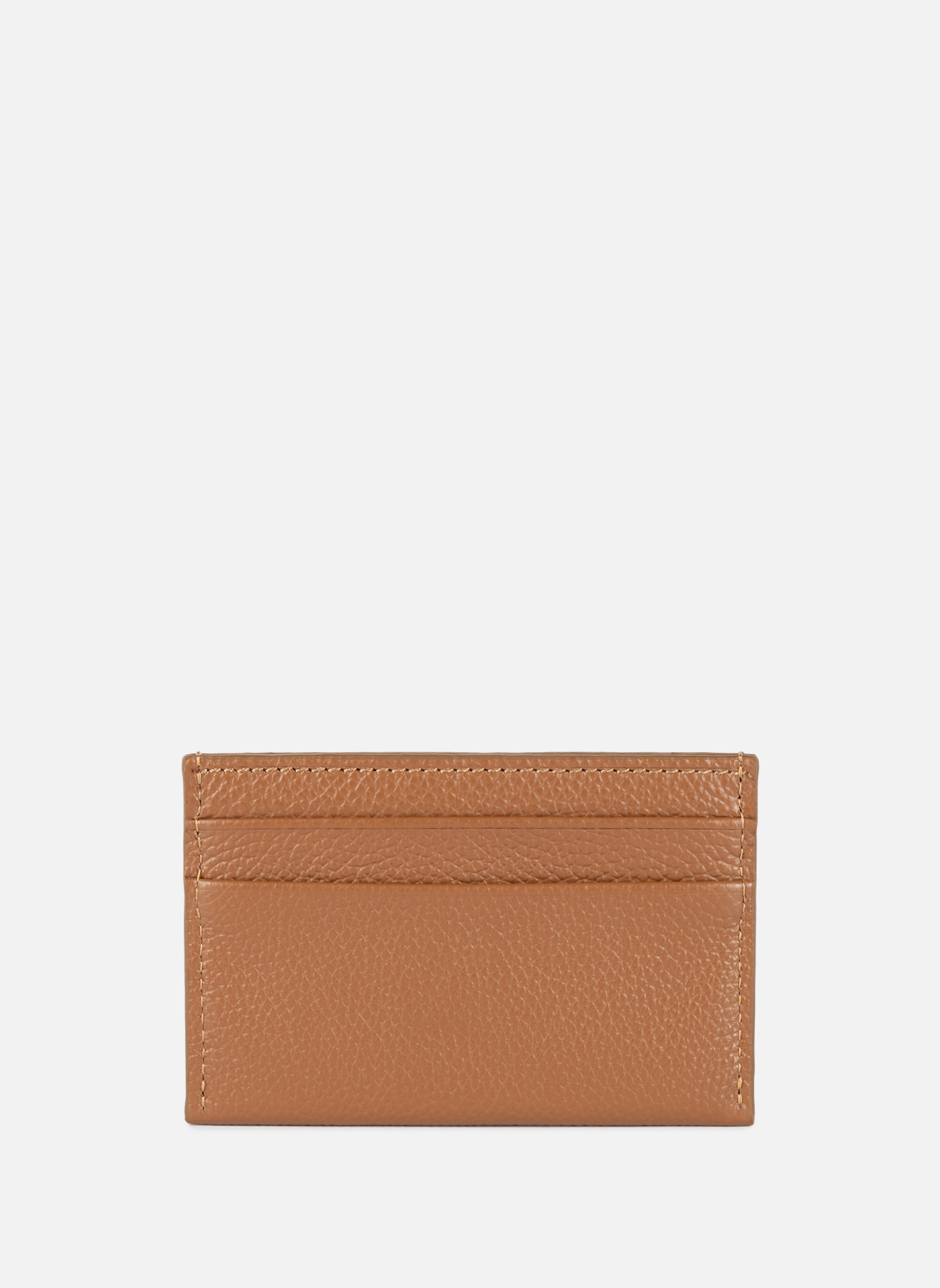 Card holder - Foulonné PM LANCASTER Brown