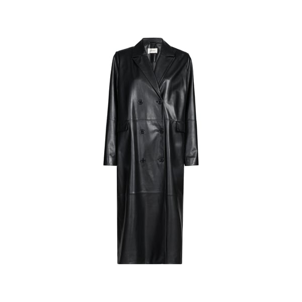 Manteau long Washy en cuir d'agneau Manteau long Washy en cuir d'agneau