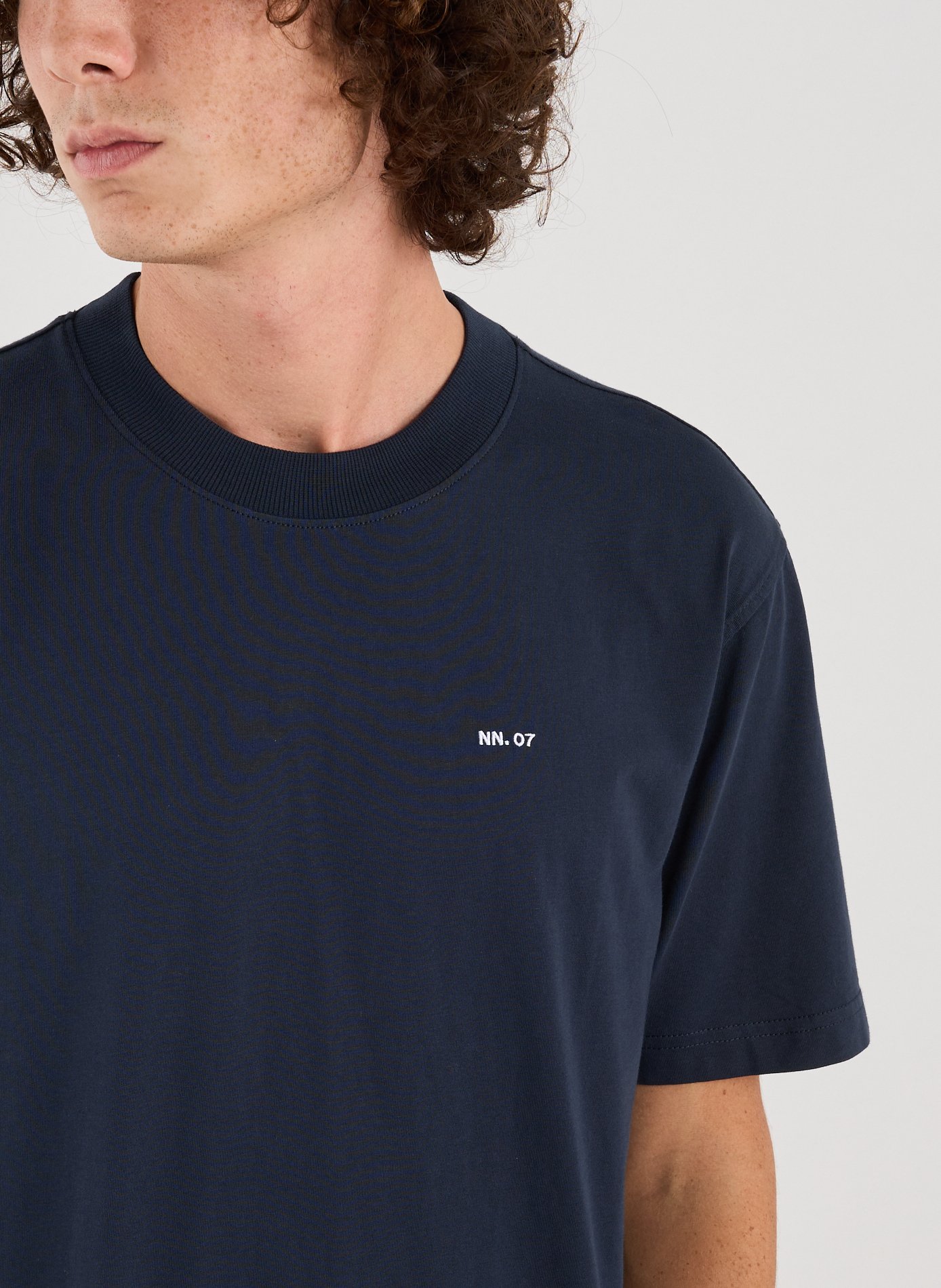 Classic Cotton T-Shirt NN.07 Blue