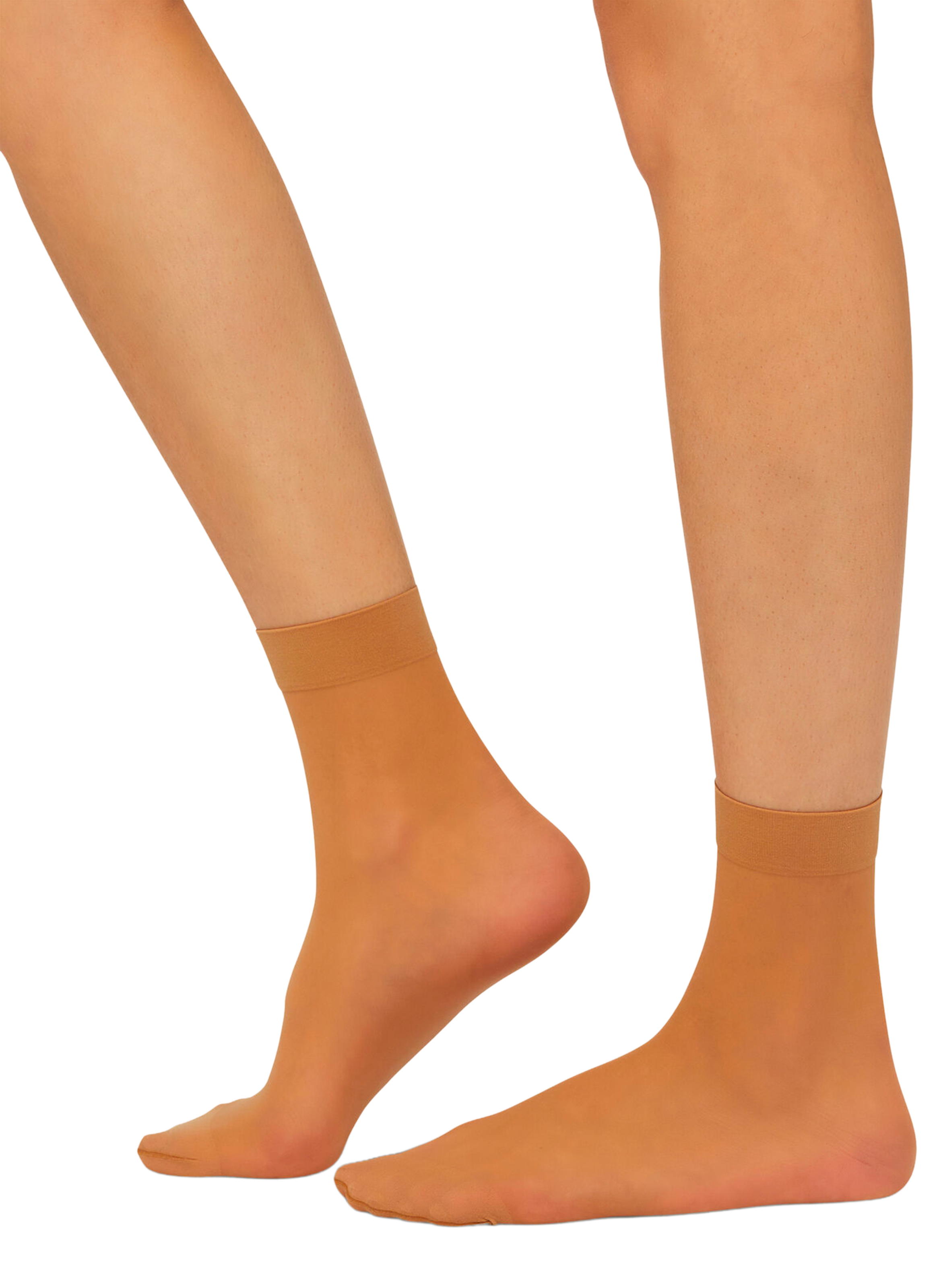Socquettes transparentes Individual 10 Socks WOLFORD Beige
