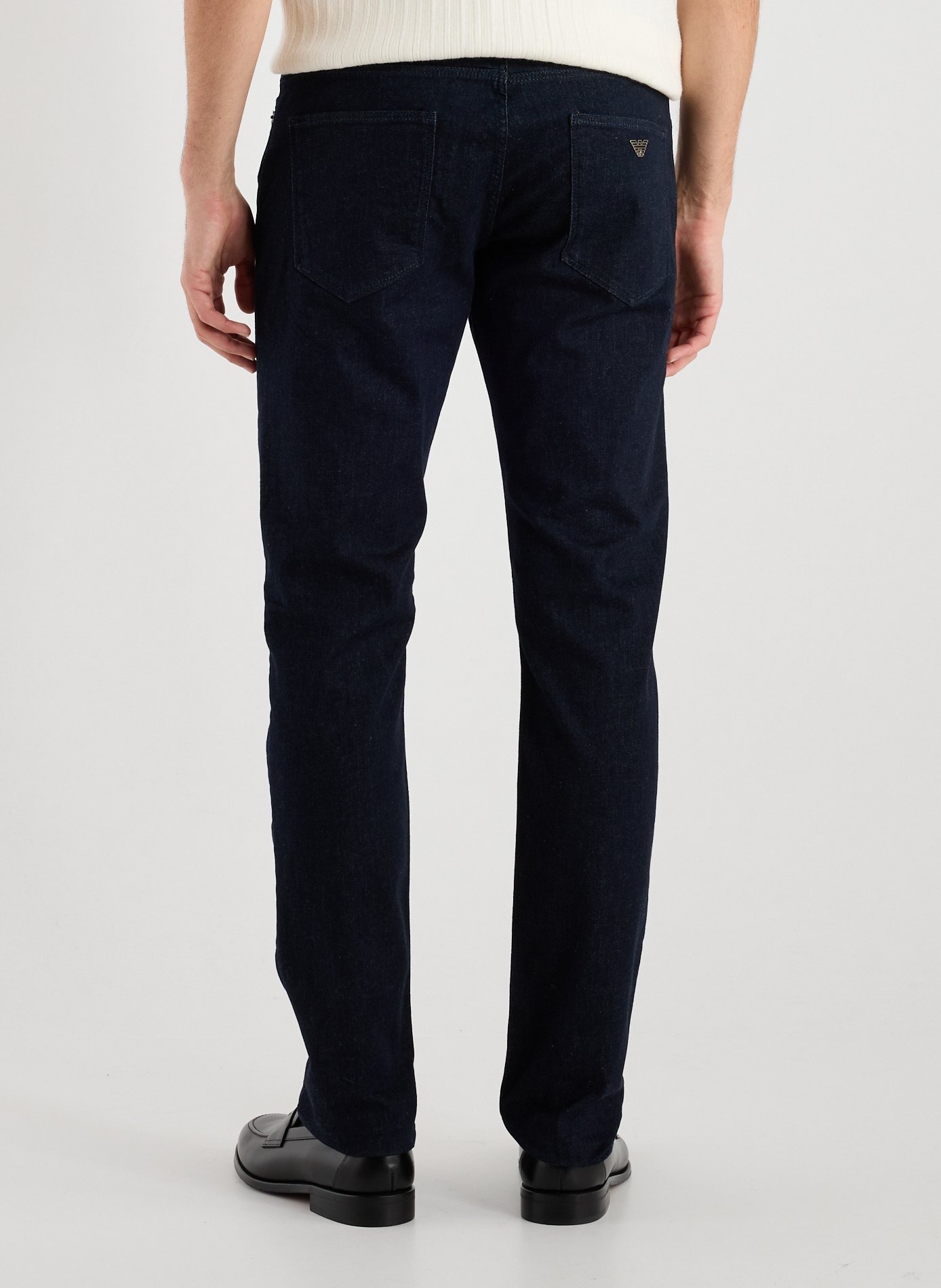 Cotton T-shirt EMPORIO ARMANI Blue