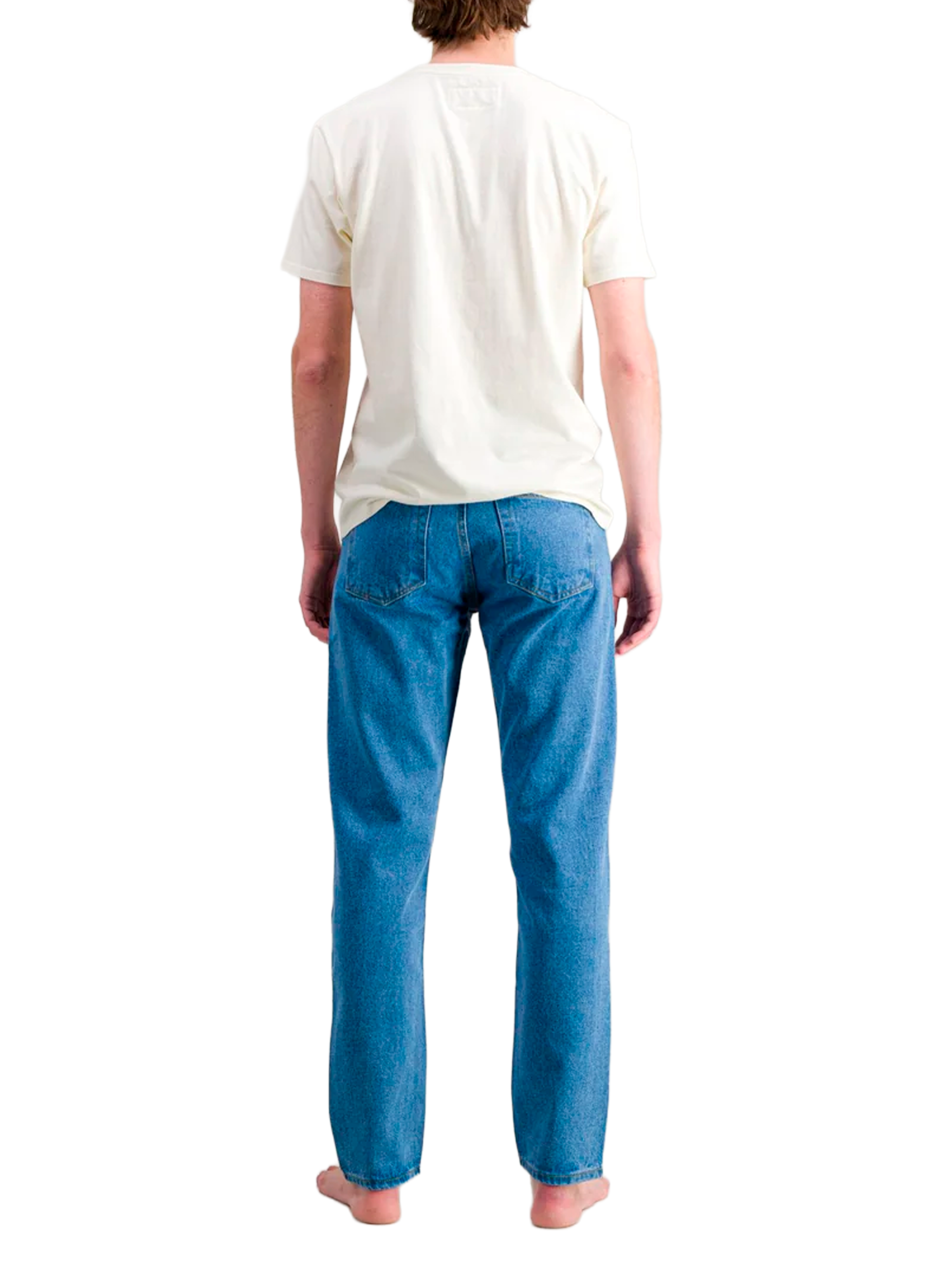 Straight cotton jeans ATELIERS DE NIMES Blue