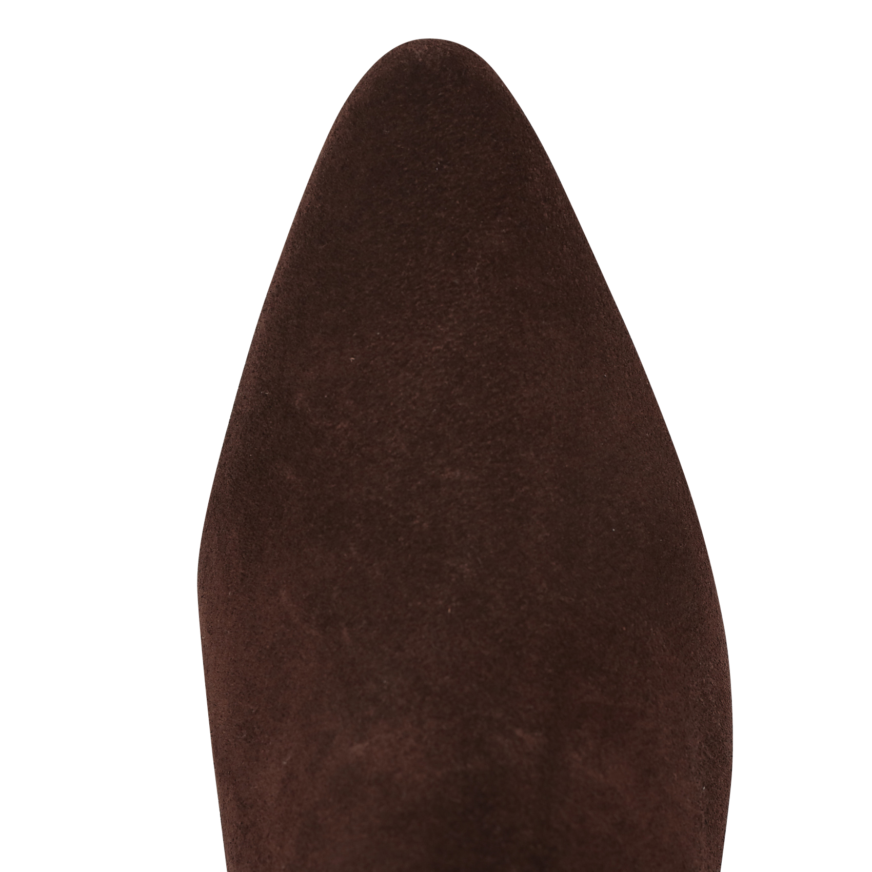 Bottines à bout pointu en cuir mara Marron