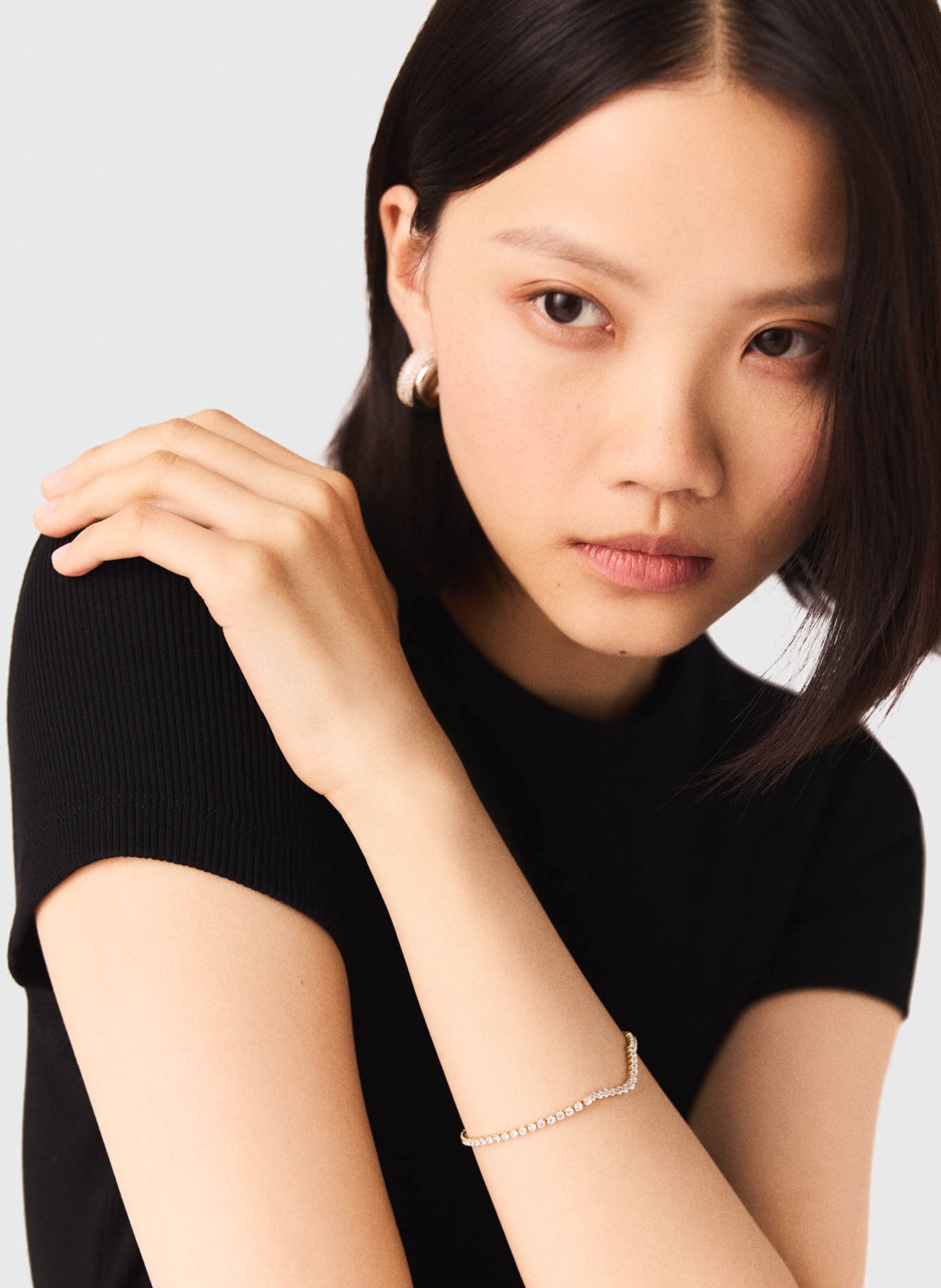 Bracelet en laiton MAJE Doré