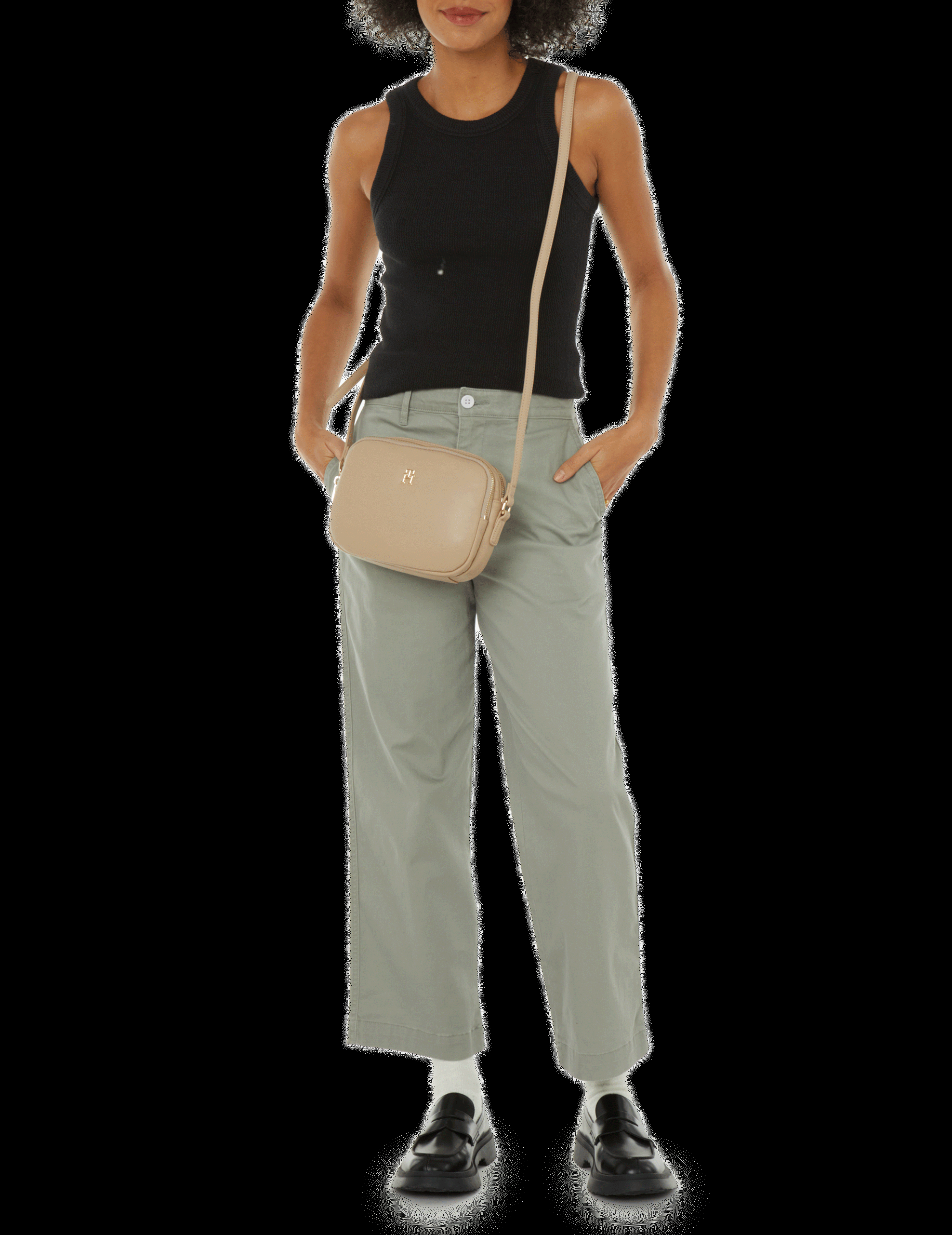 Top en coton DOCKERS Noir