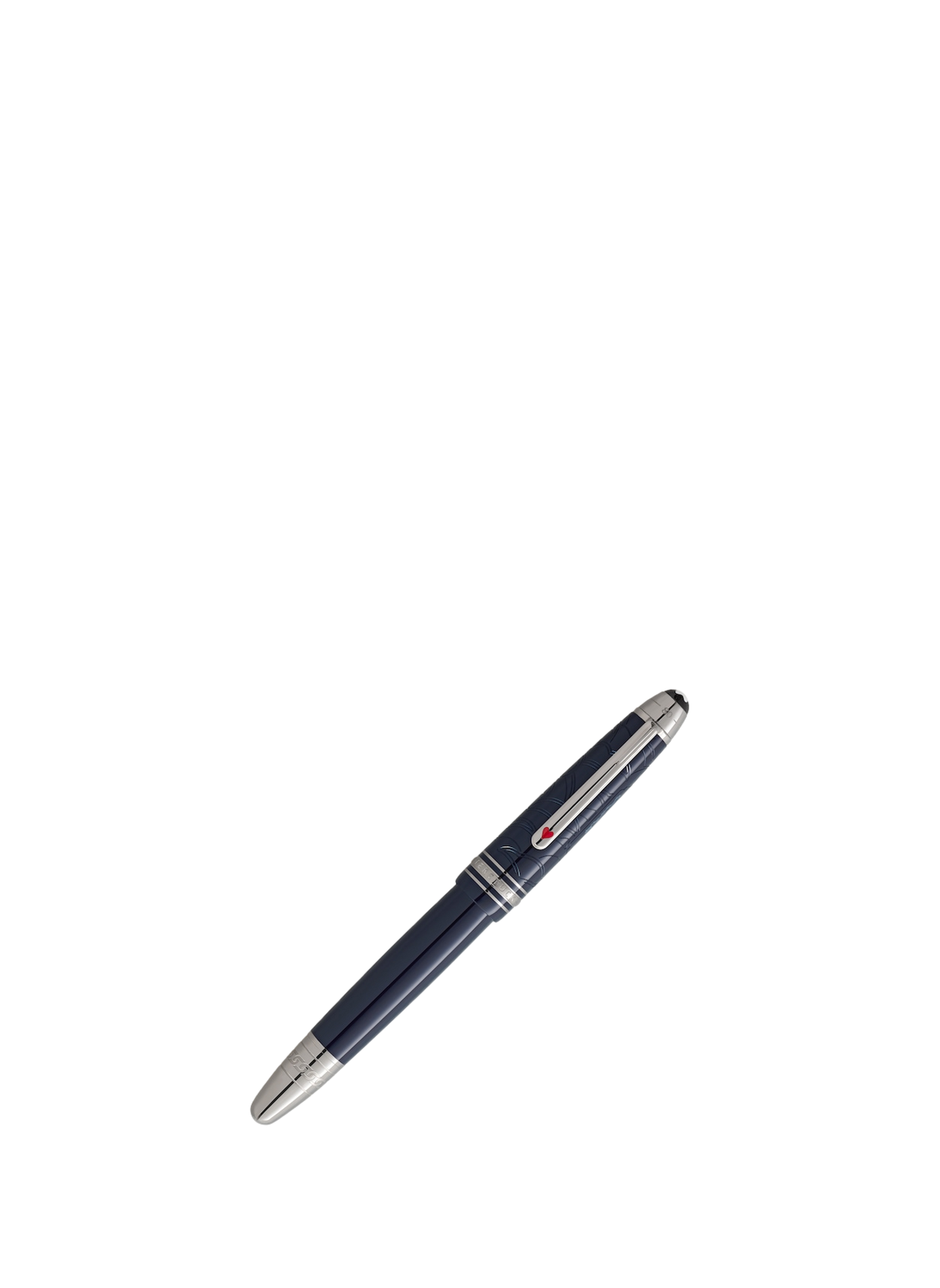 Luxurious resin ballpoint pen MONTBLANC Blue