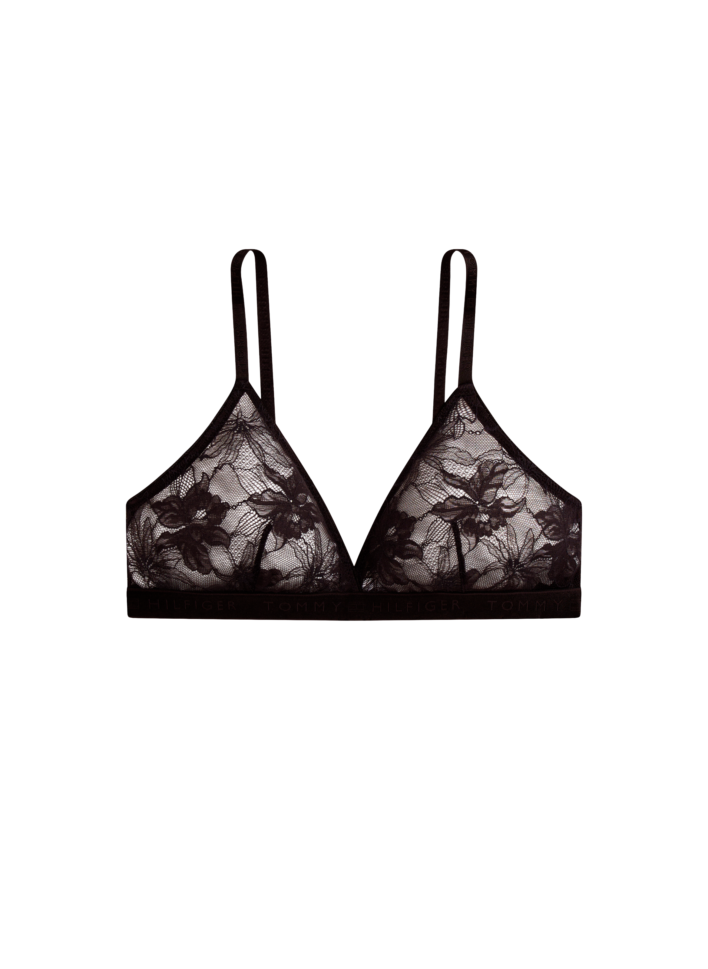 Soutien gorge souple en dentelle TOMMY HILFIGER Noir