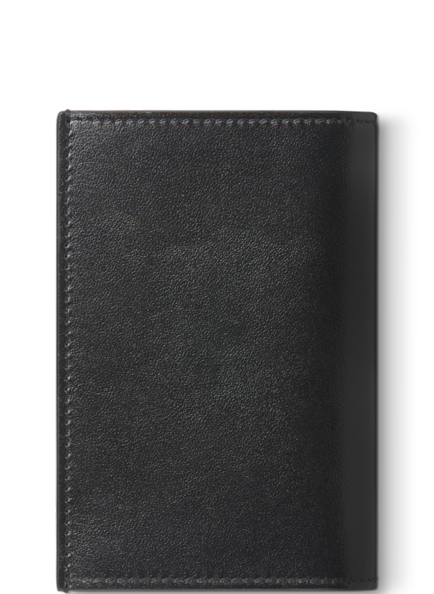 Smooth leather card holder MONTBLANC Black